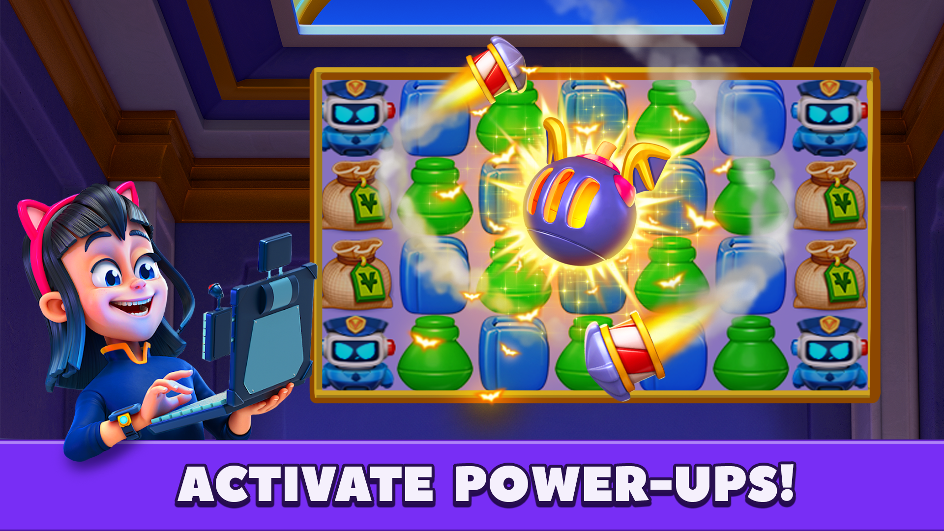 اسکرین شات 3 بازی Match Villains