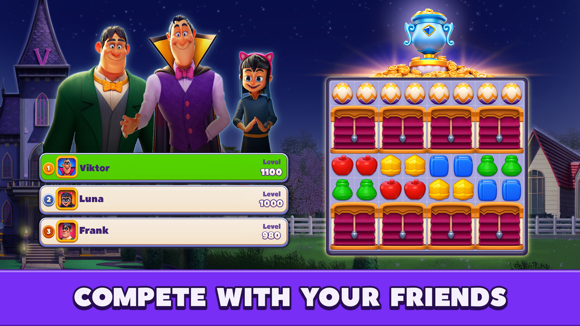 اسکرین شات 4 بازی Match Villains