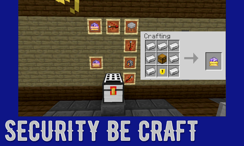اسکرین شات 2 برنامه Security Craft Mod Minecraft