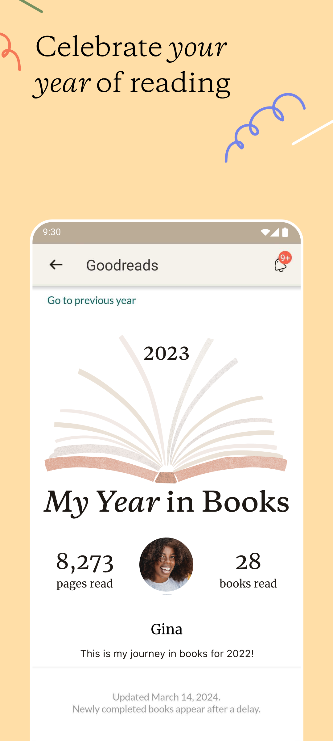 اسکرین شات 7 برنامه Goodreads: Book Reviews