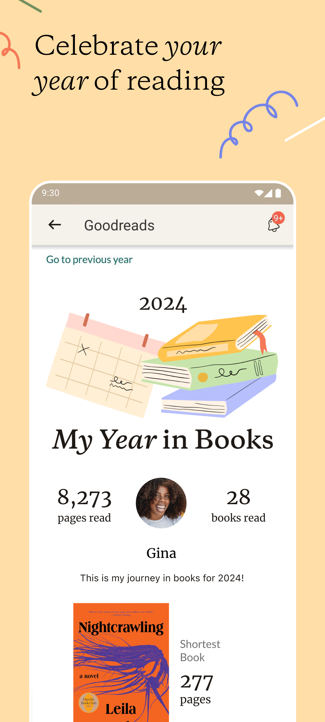 اسکرین شات 7 برنامه Goodreads: Book Reviews