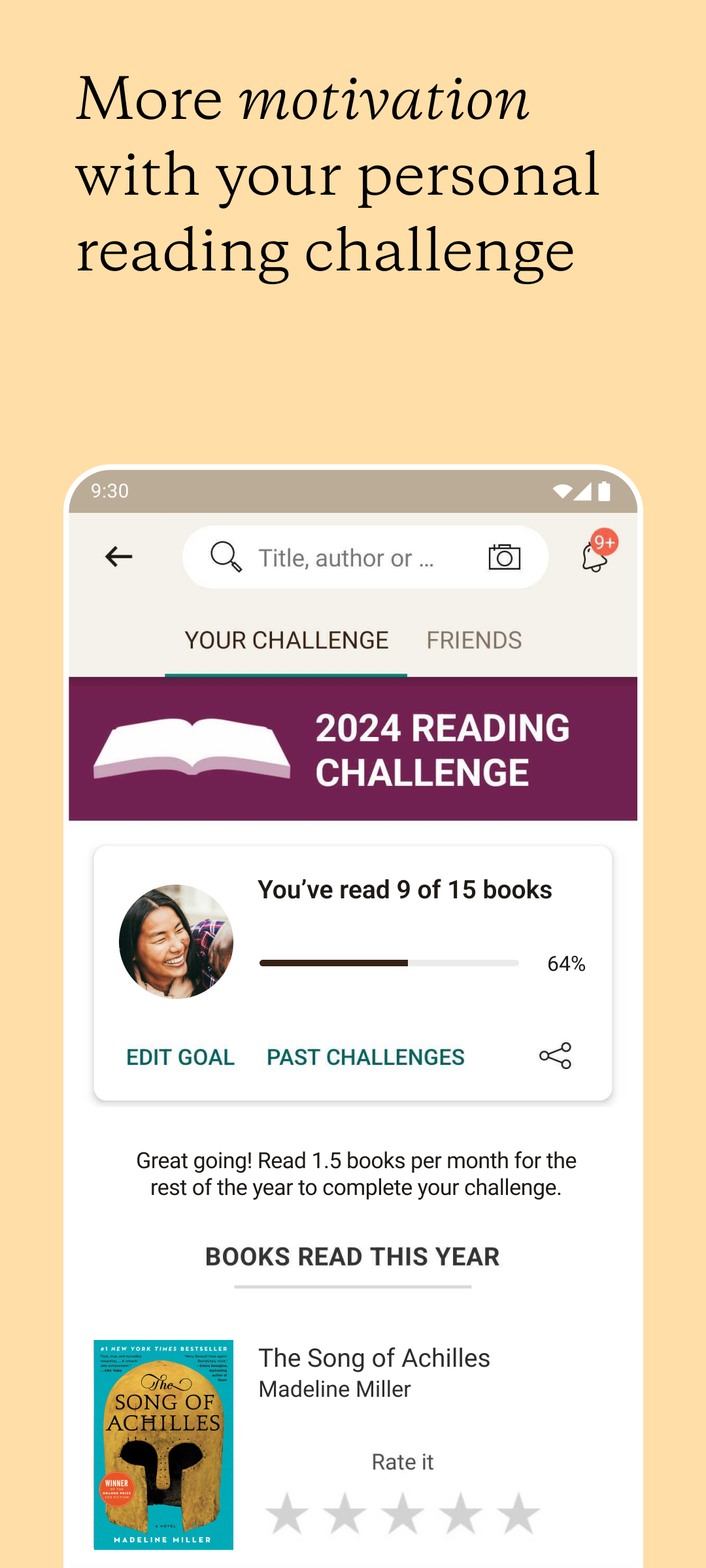 اسکرین شات 6 برنامه Goodreads: Book Reviews
