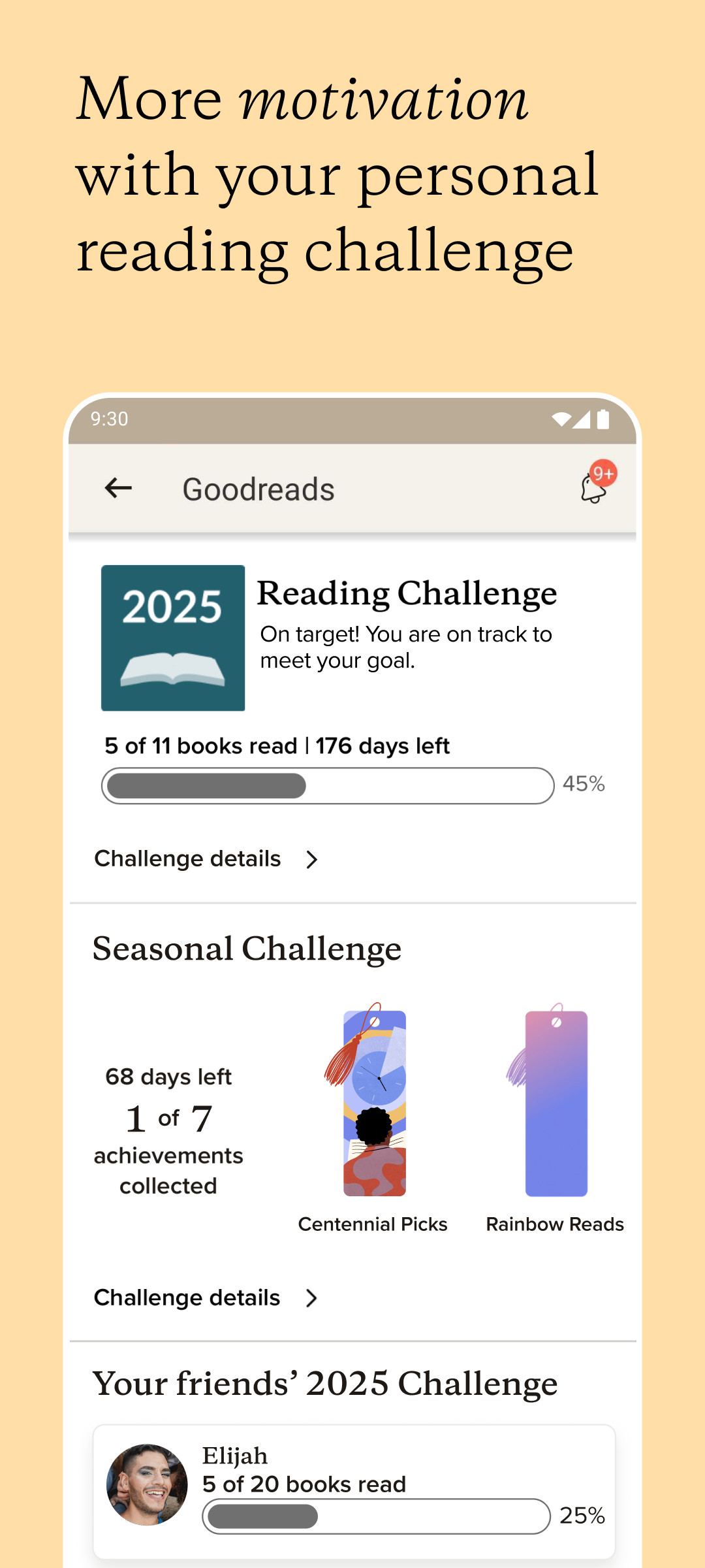 اسکرین شات 6 برنامه Goodreads: Book Reviews