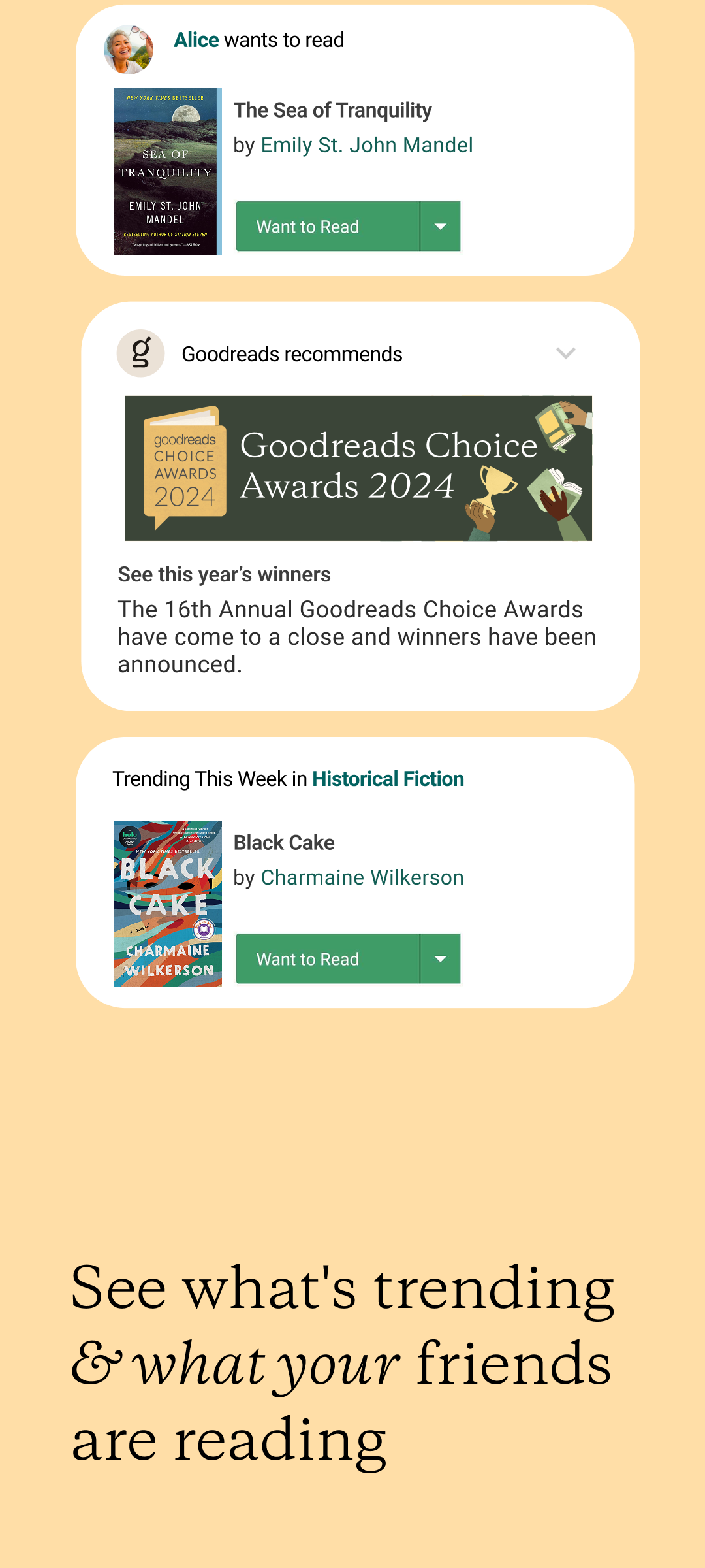 اسکرین شات 8 برنامه Goodreads: Book Reviews