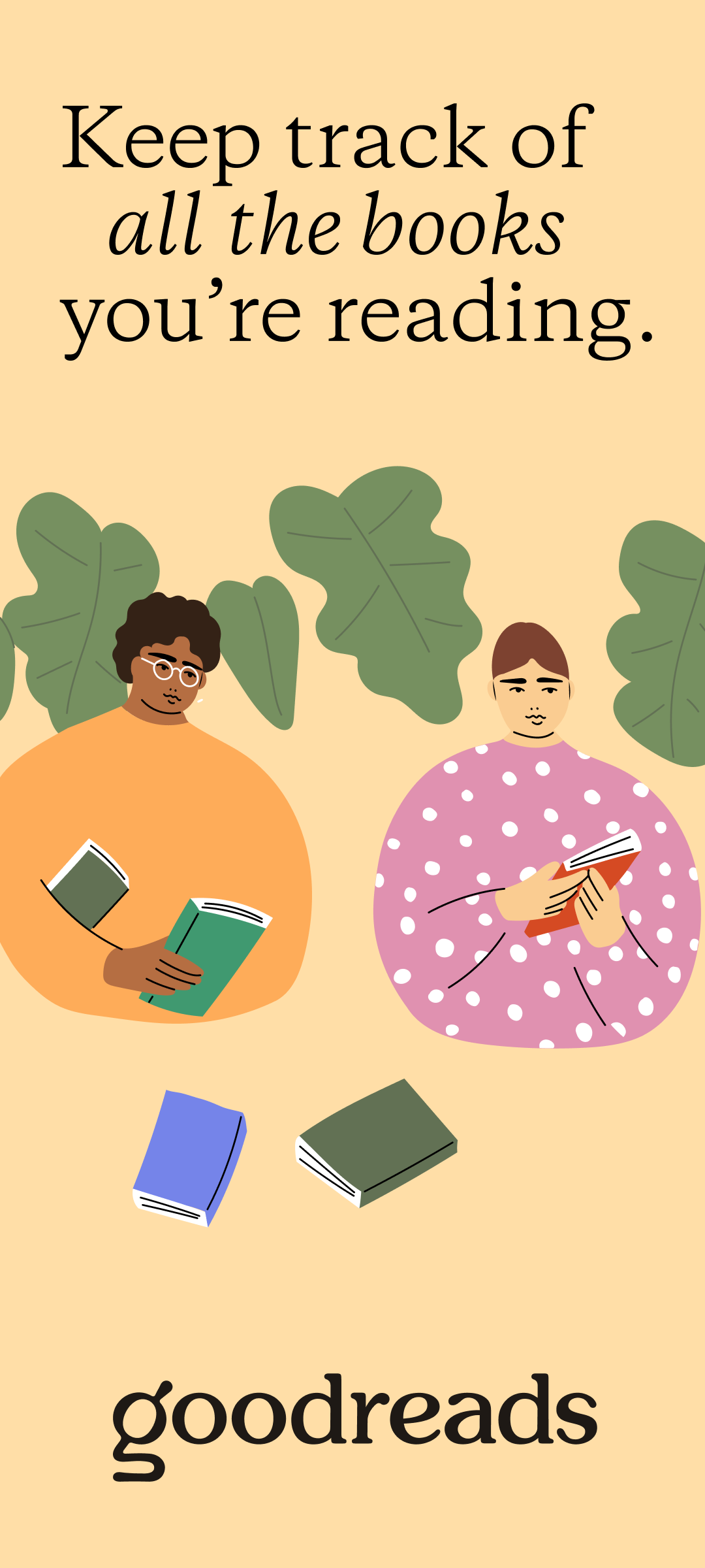 اسکرین شات 1 برنامه Goodreads: Book Reviews