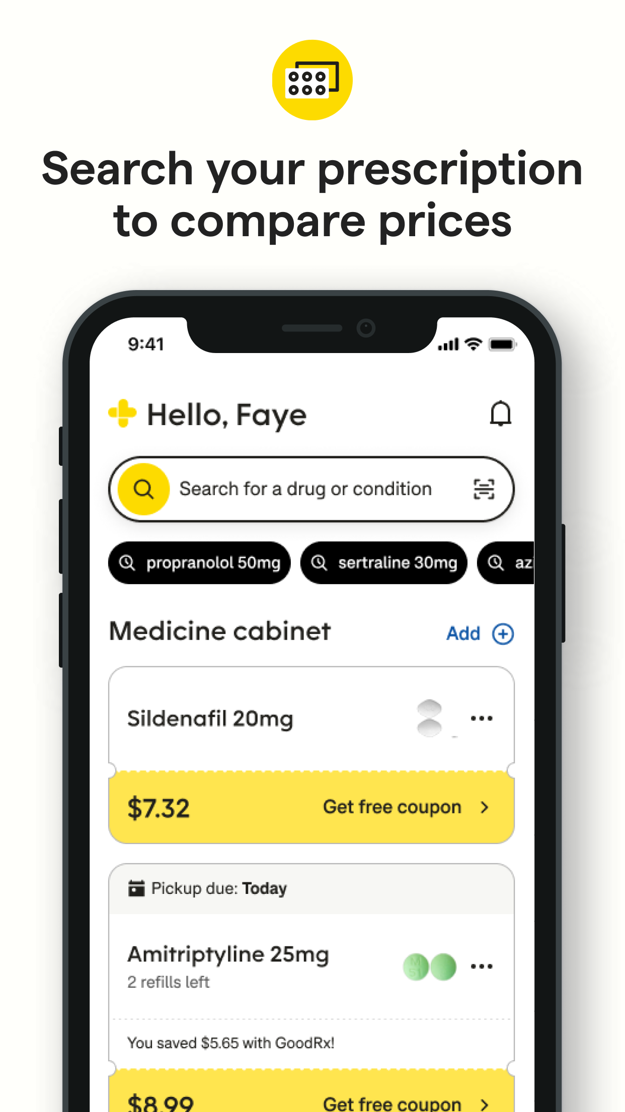 اسکرین شات 3 برنامه GoodRx: Prescription Coupons