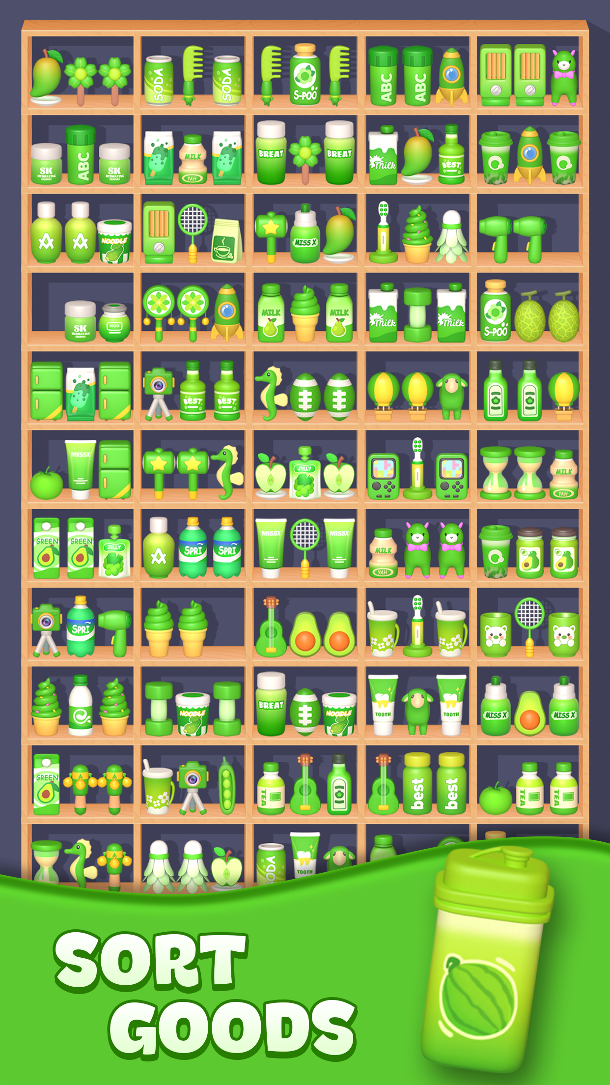 اسکرین شات 1 بازی Sort Mania