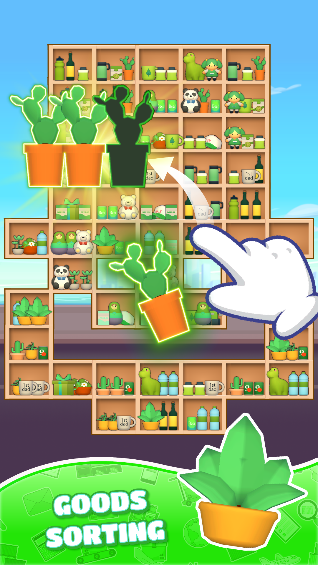 اسکرین شات 1 بازی Goods Match: Sort n Ship