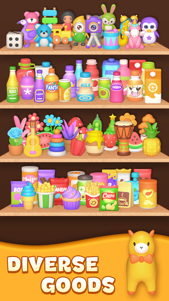 اسکرین شات 5 بازی Sort Fever:3D Goods Match