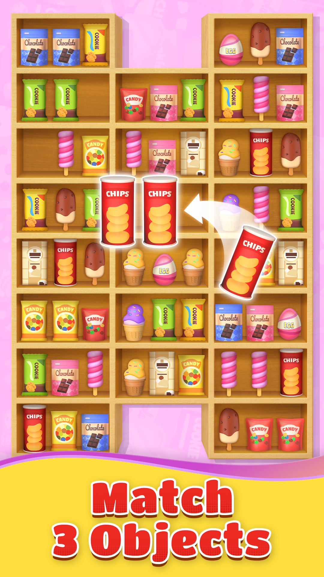 اسکرین شات 1 بازی Goods Triple Match: Sorting 3D