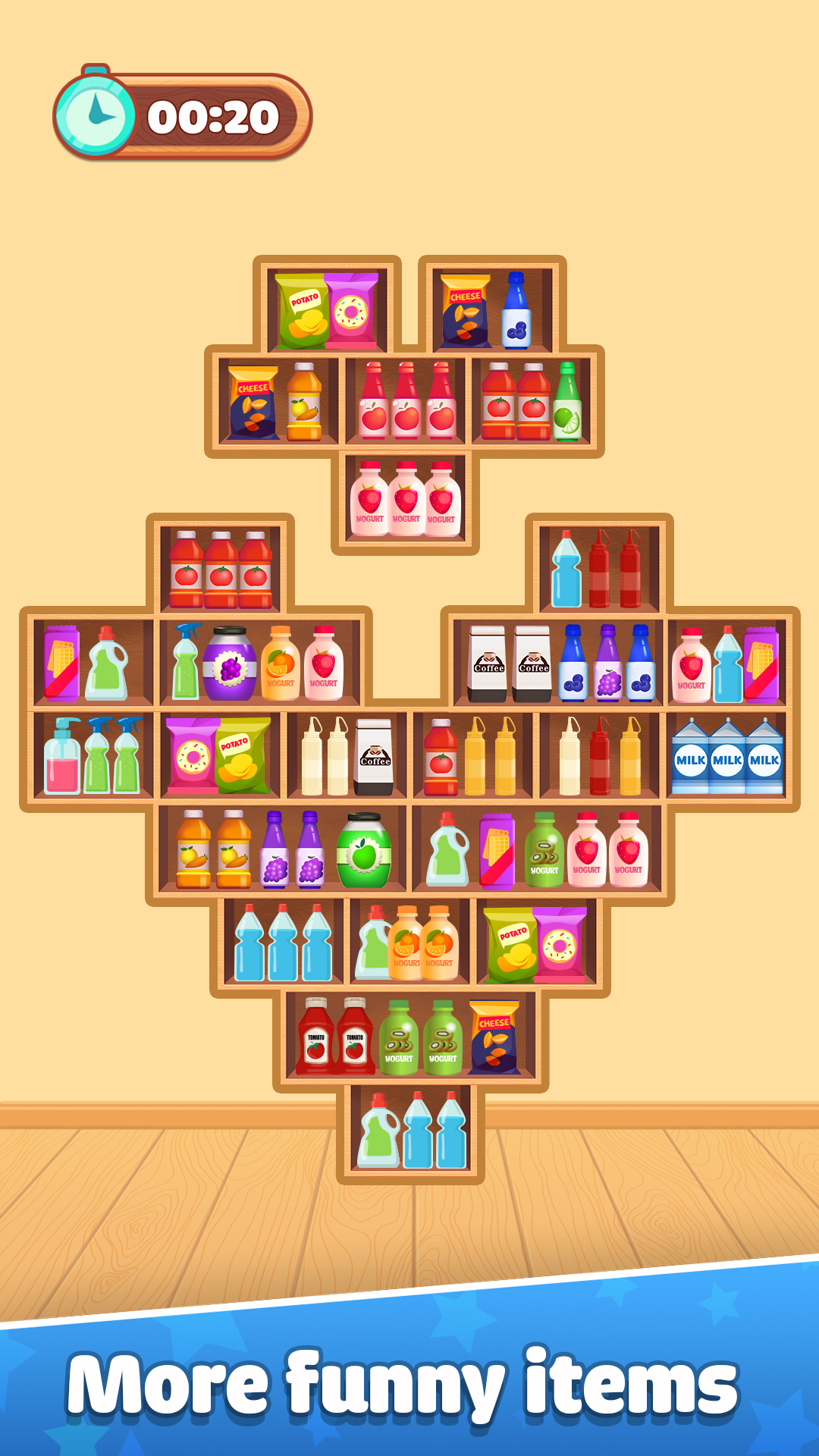 اسکرین شات 2 بازی Goods Triple Sort: Sort Puzzle