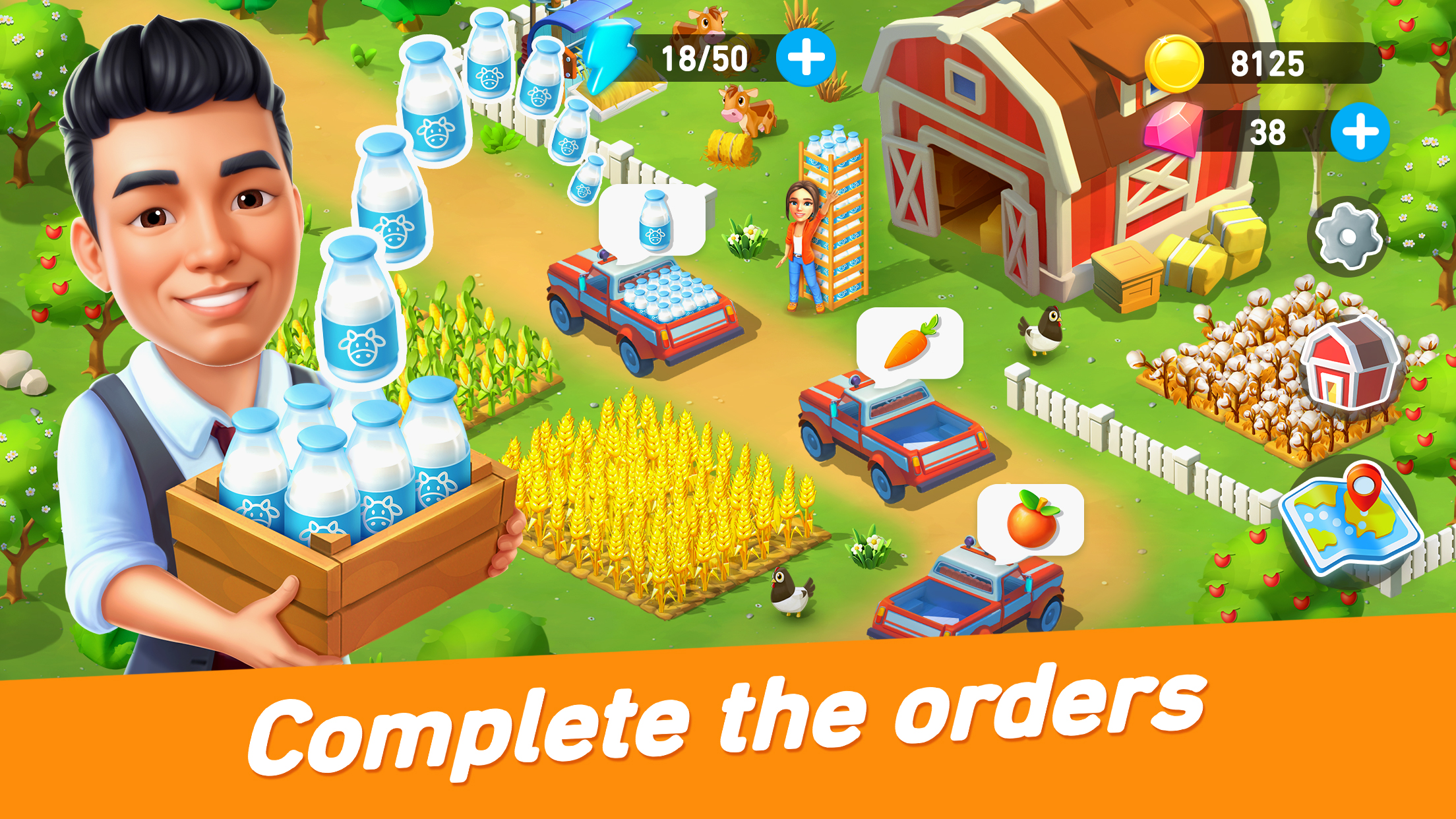 اسکرین شات 3 بازی Goodville: Farm Game Adventure