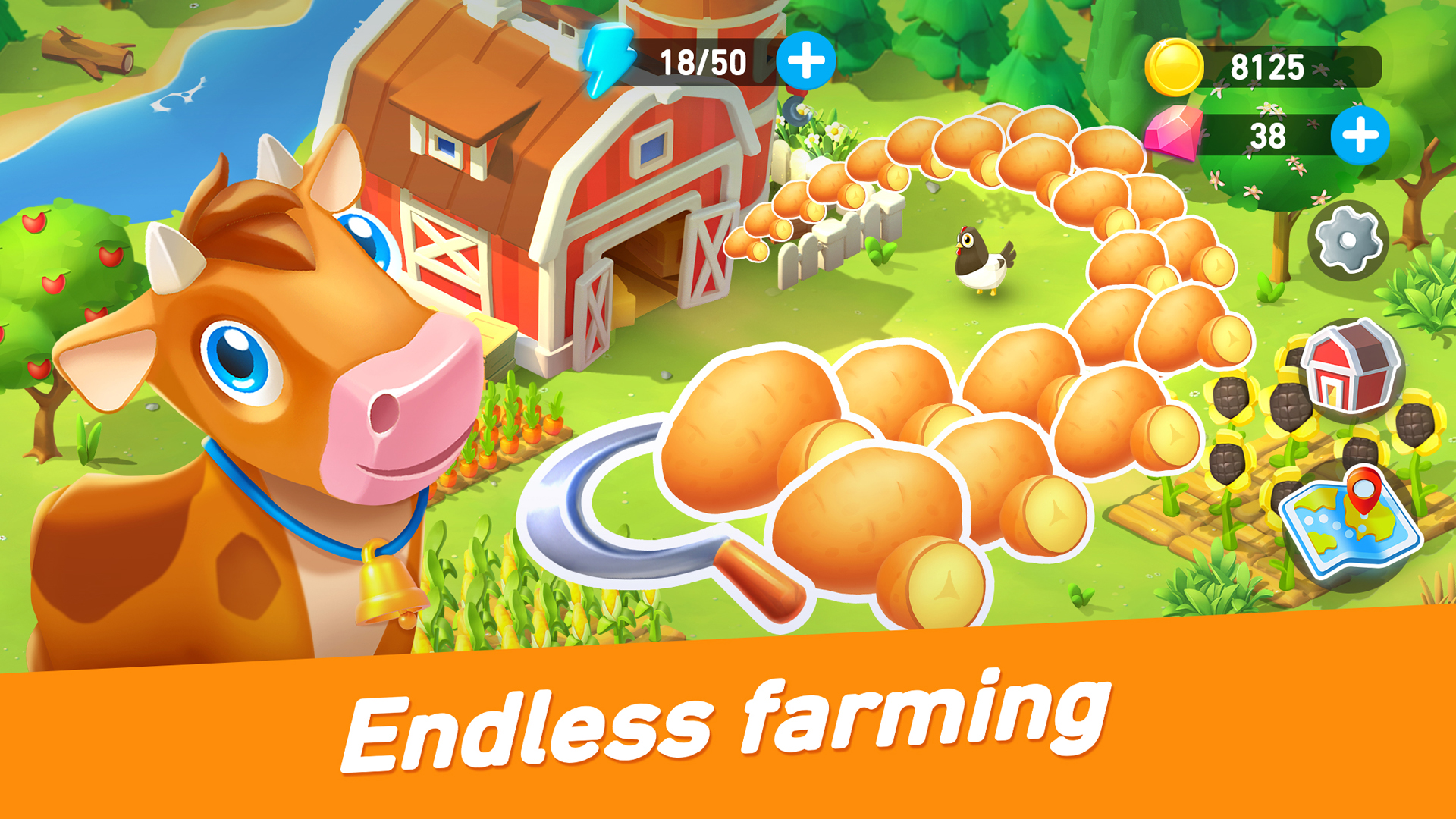 اسکرین شات 4 بازی Goodville: Farm Game Adventure