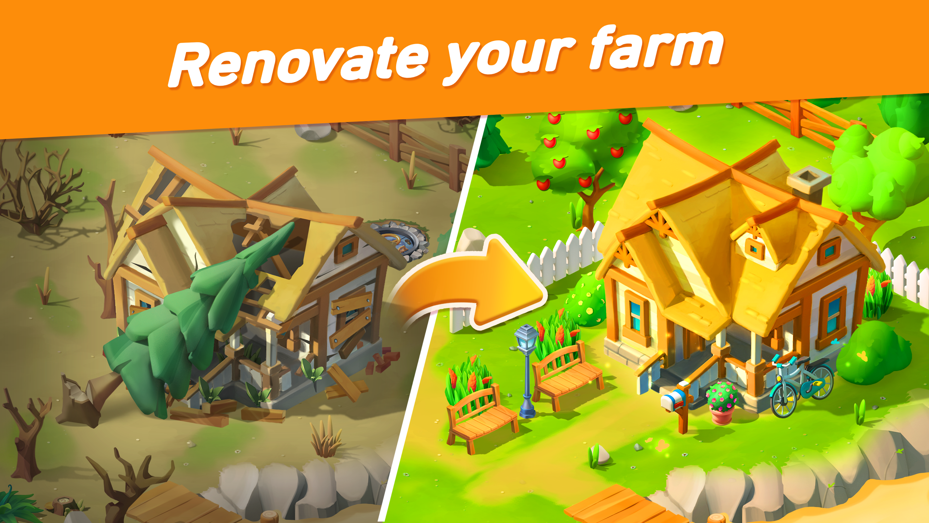 اسکرین شات 3 بازی Goodville: Farm Game Adventure