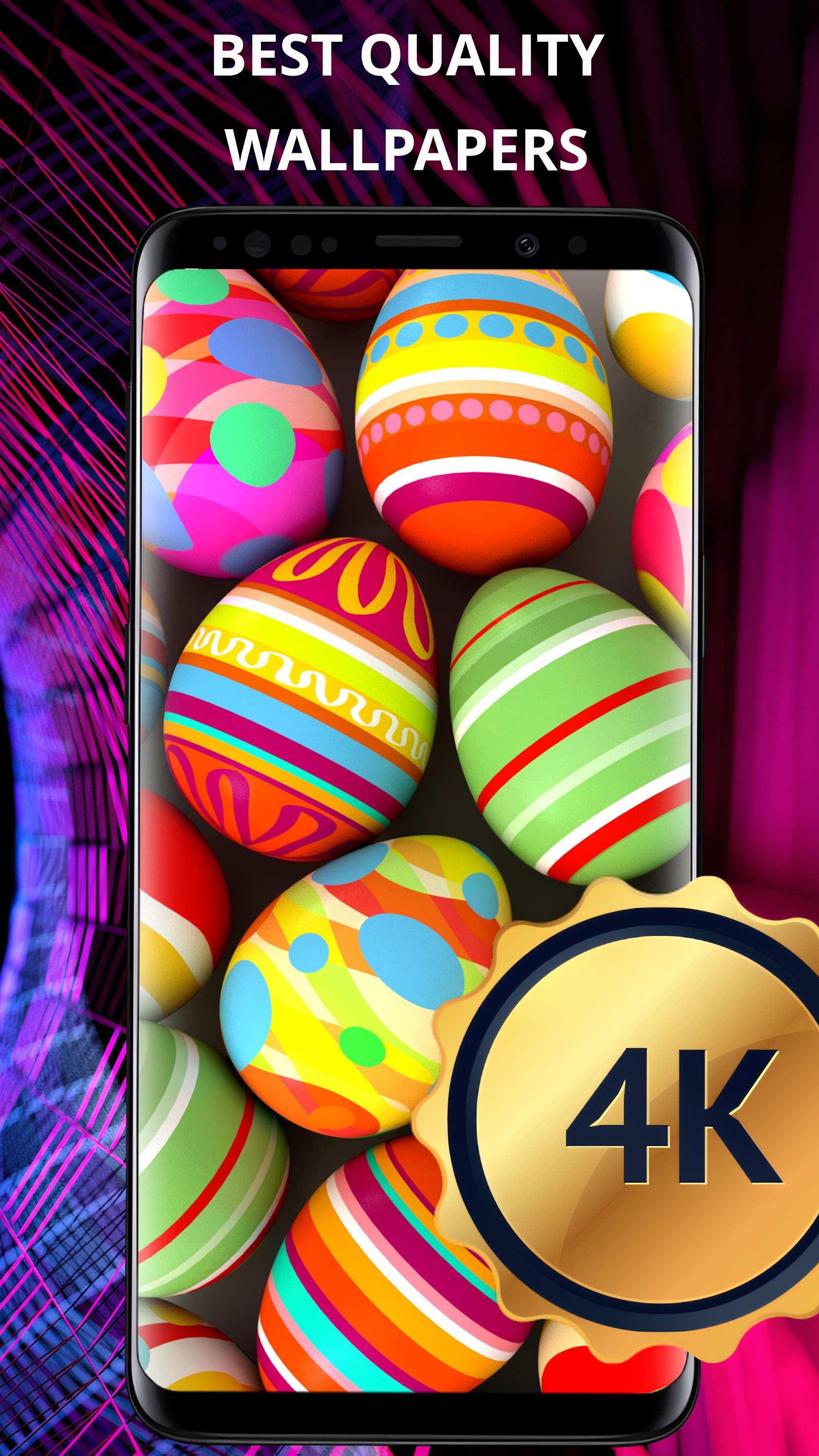 اسکرین شات 5 برنامه Easter wallpapers on phone