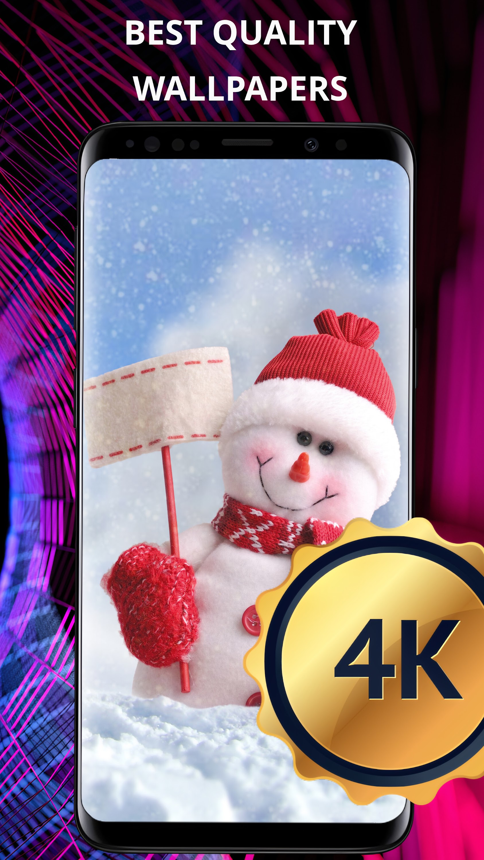 اسکرین شات 5 برنامه Winter wallpapers 2024