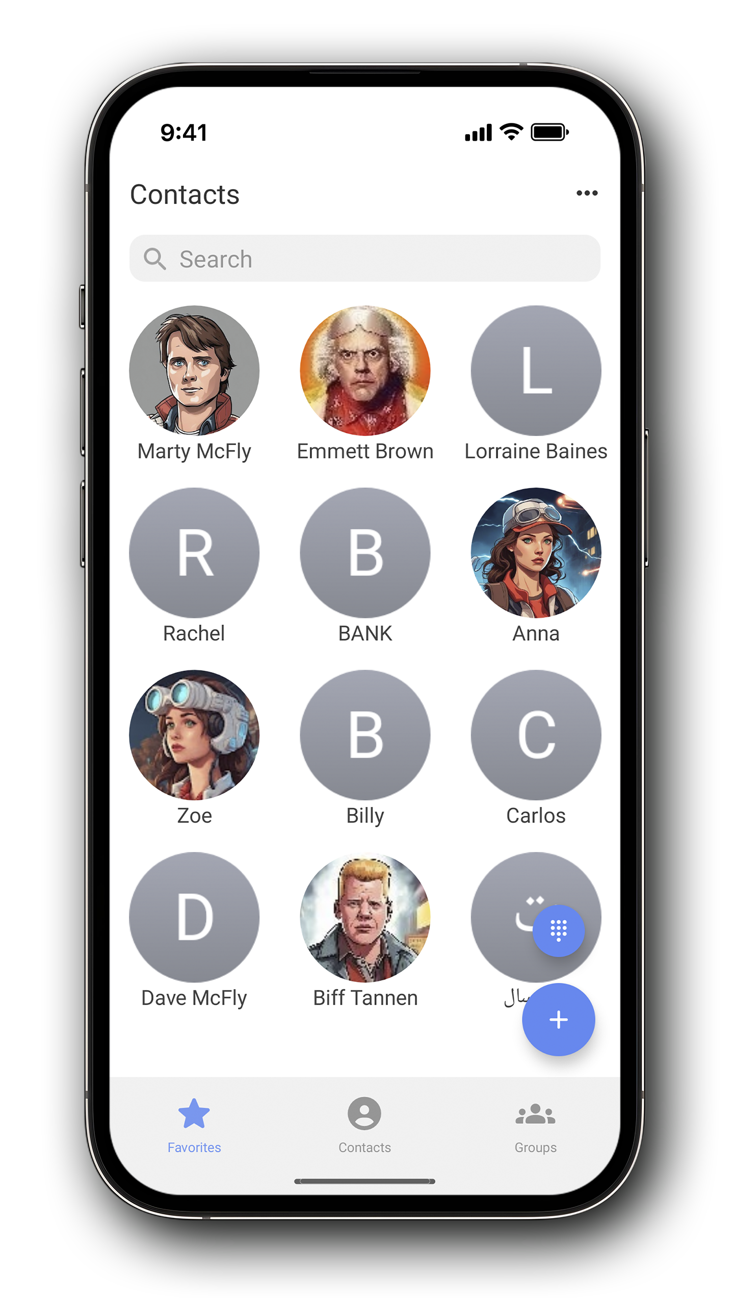 اسکرین شات 2 برنامه Right Contacts