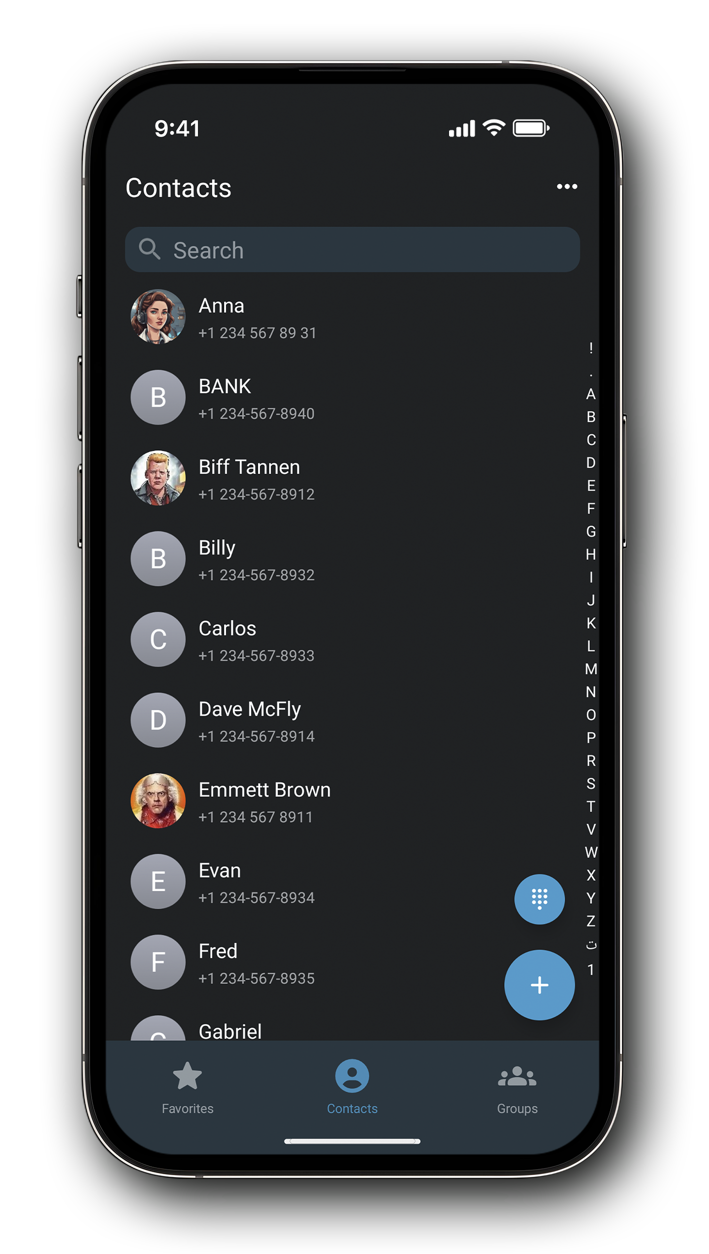 اسکرین شات 6 برنامه Right Contacts