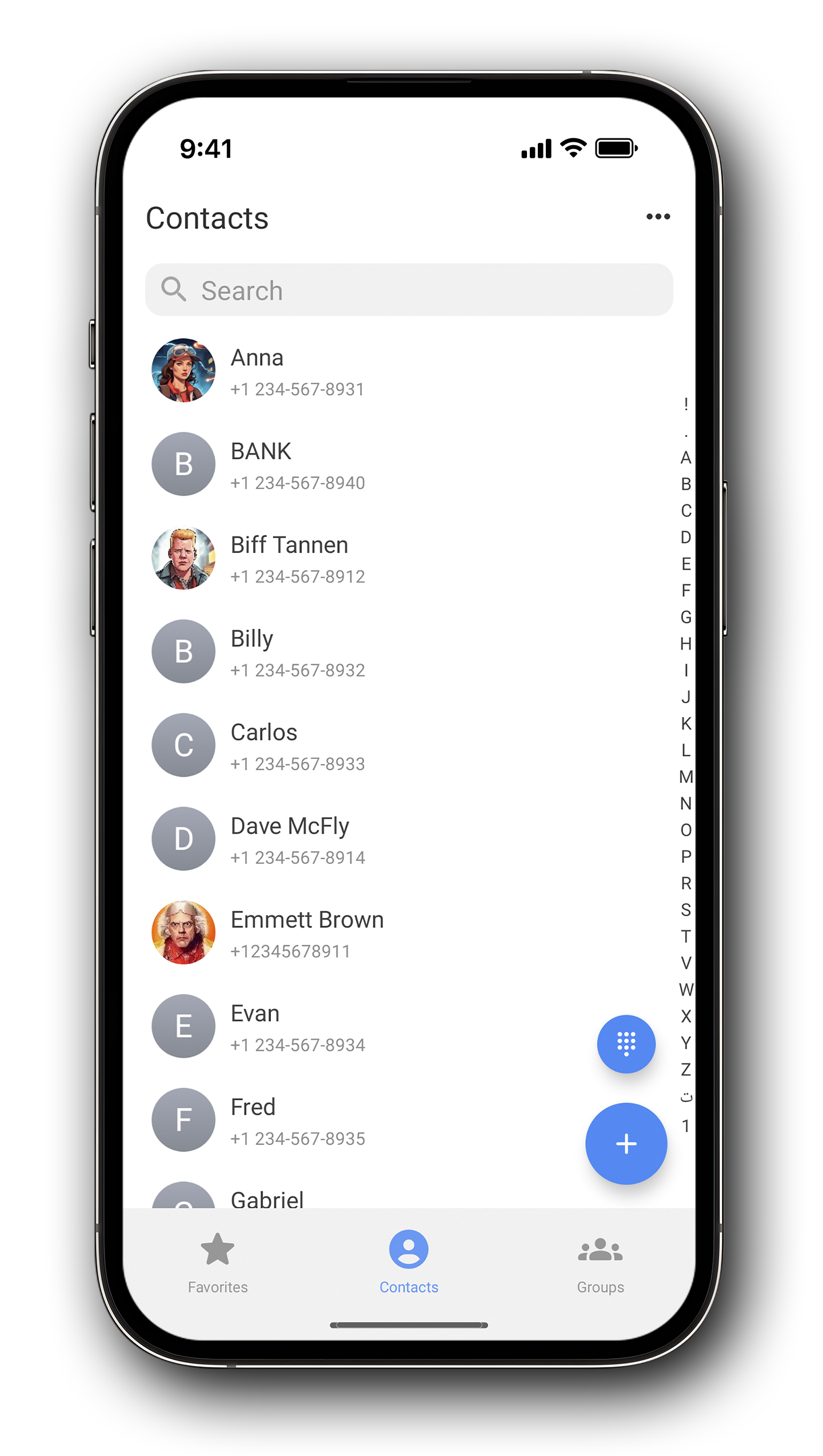 اسکرین شات 5 برنامه Right Contacts