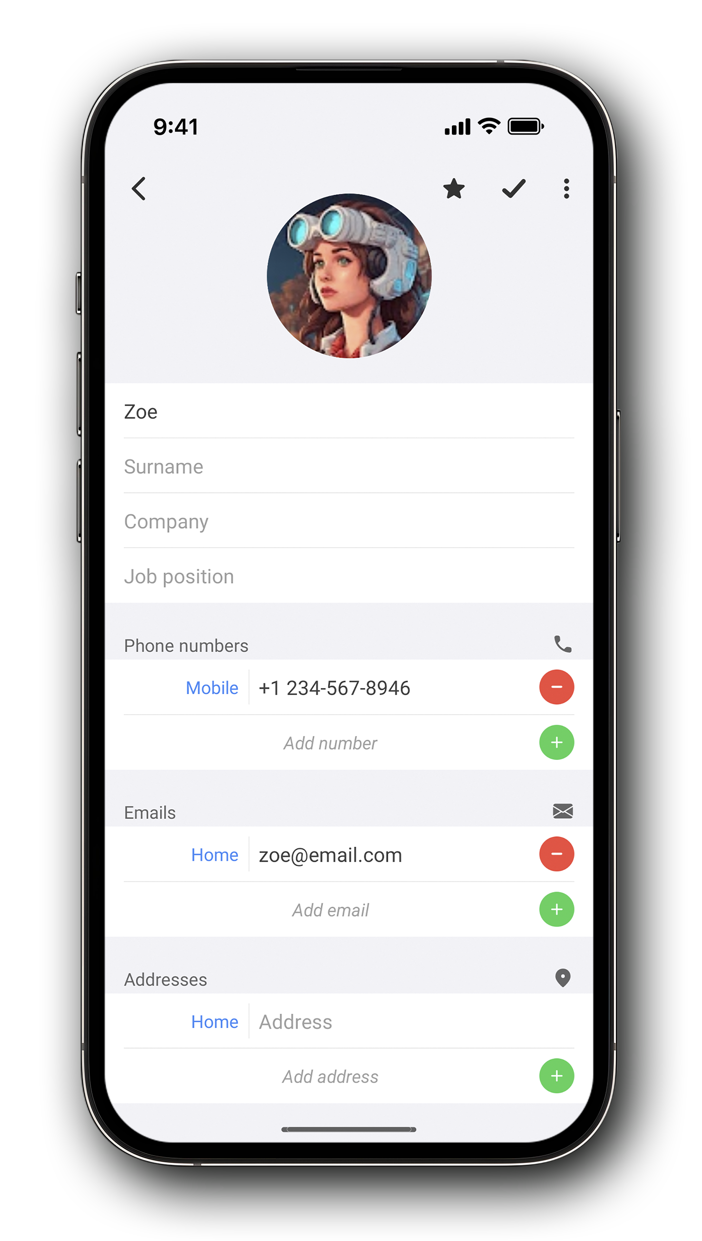 اسکرین شات 4 برنامه Right Contacts