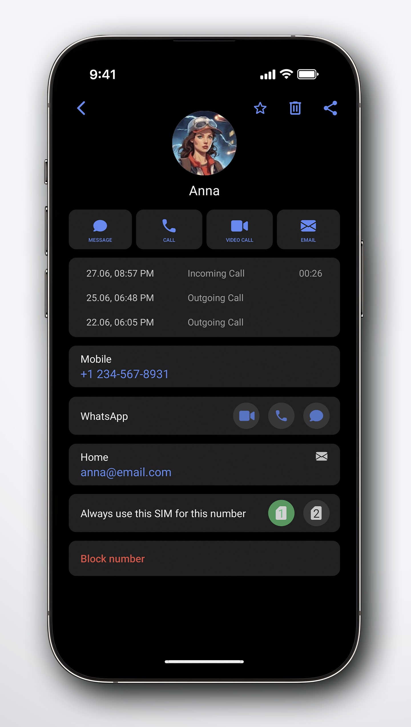 اسکرین شات 6 برنامه Right Dialer