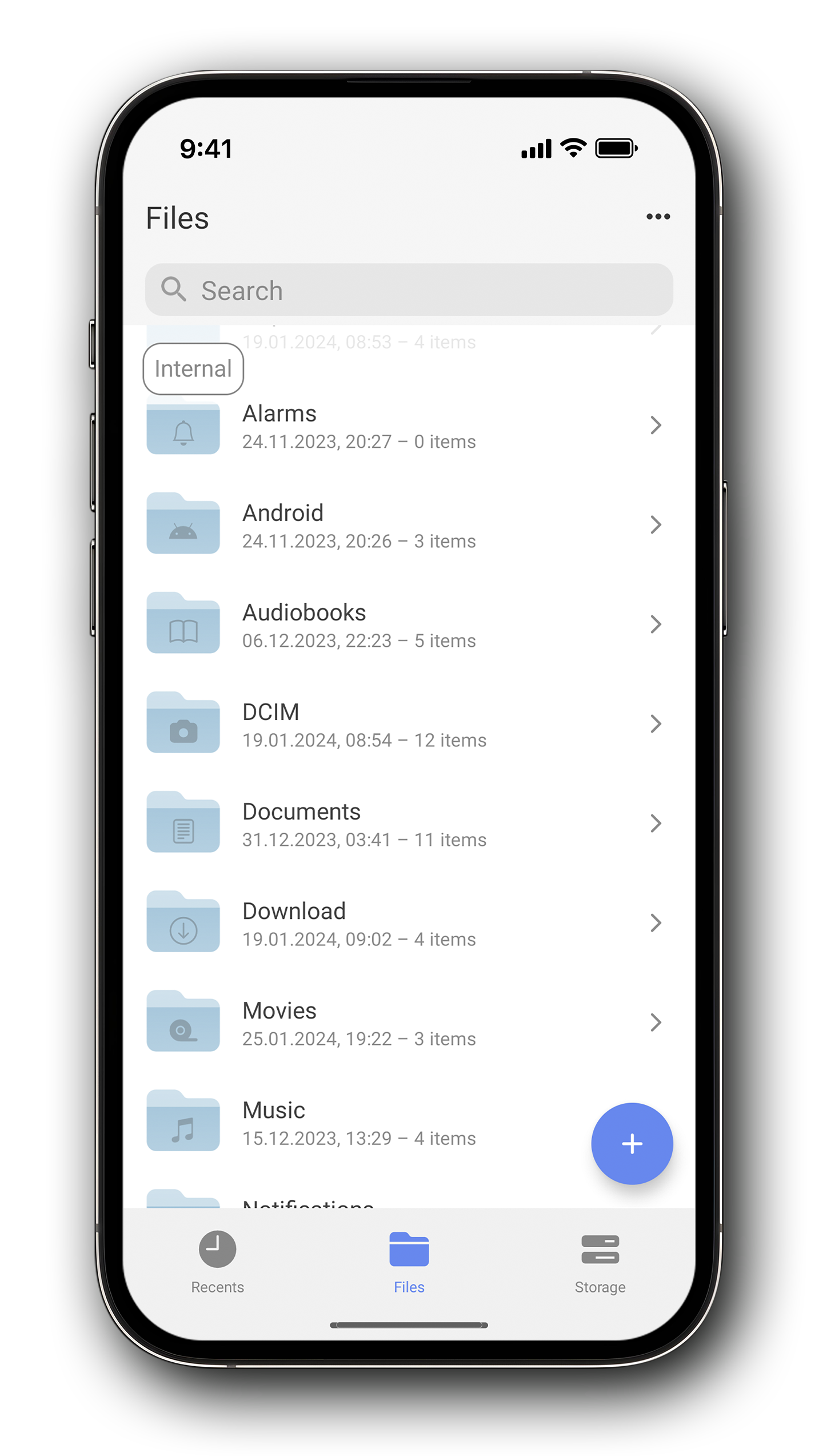 اسکرین شات 5 برنامه Right Files