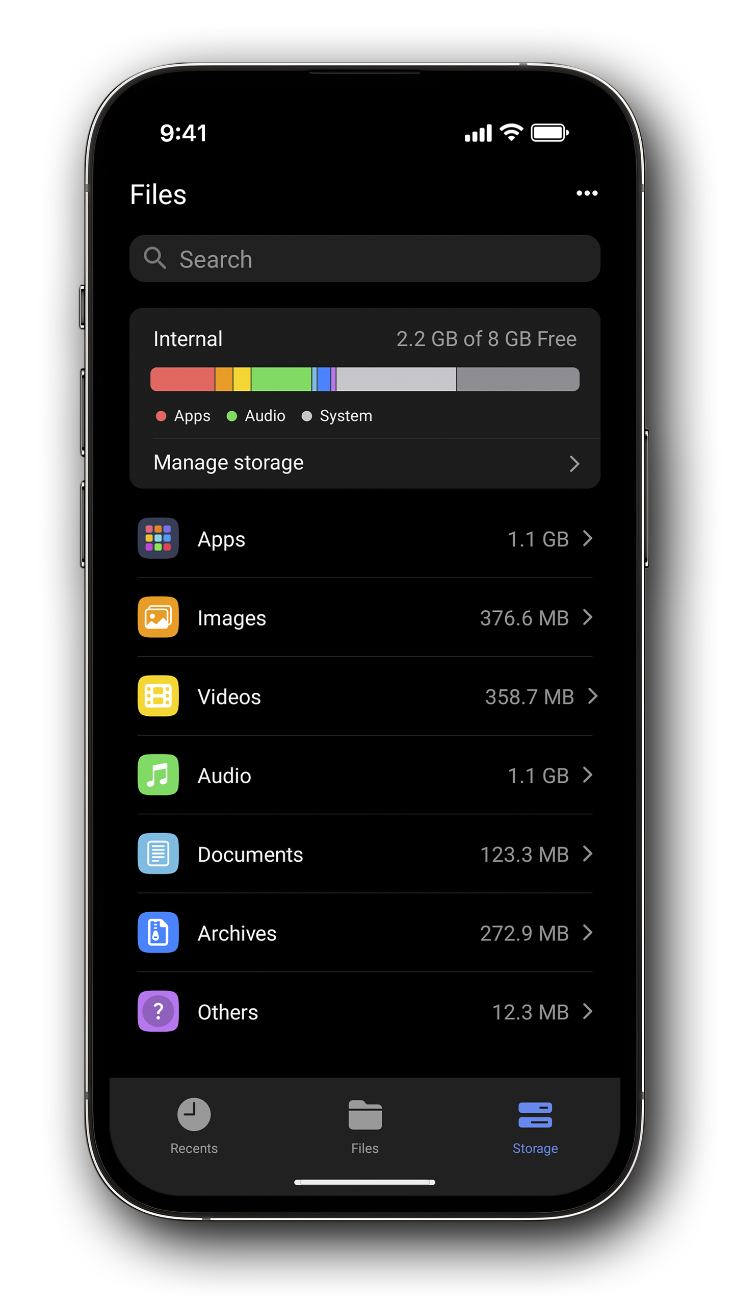 اسکرین شات 3 برنامه Right Files