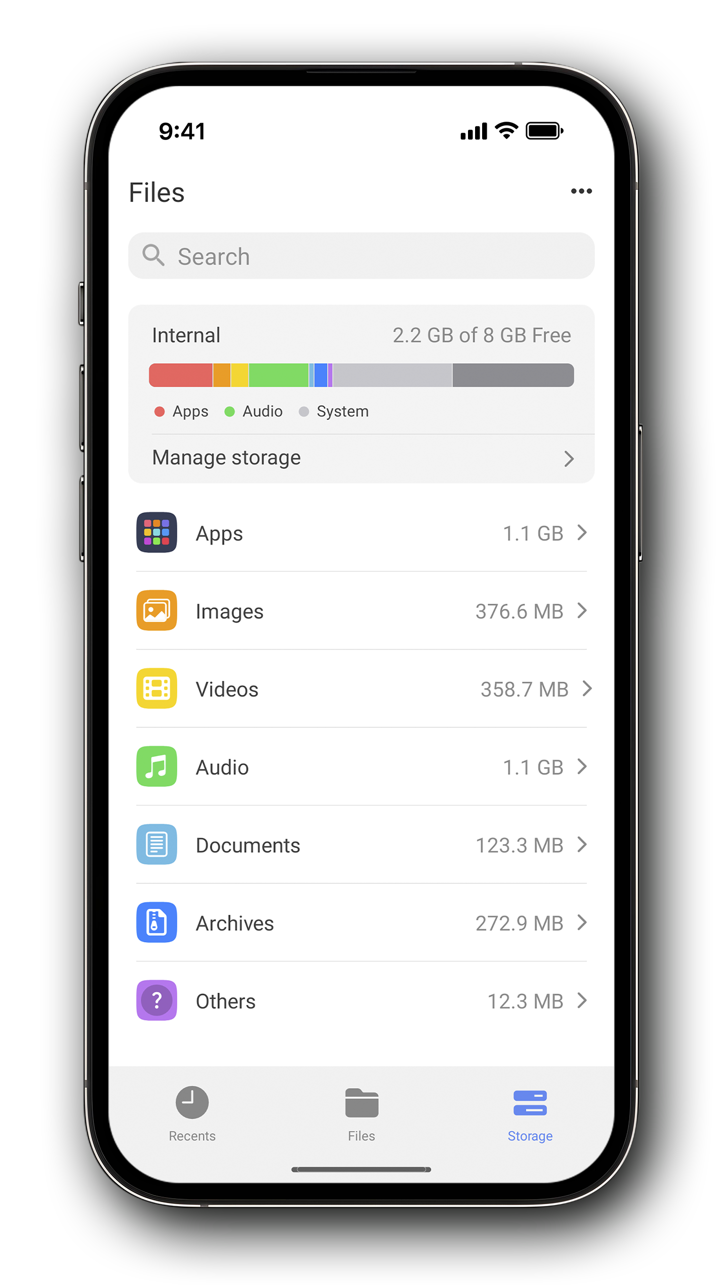 اسکرین شات 6 برنامه Right Files