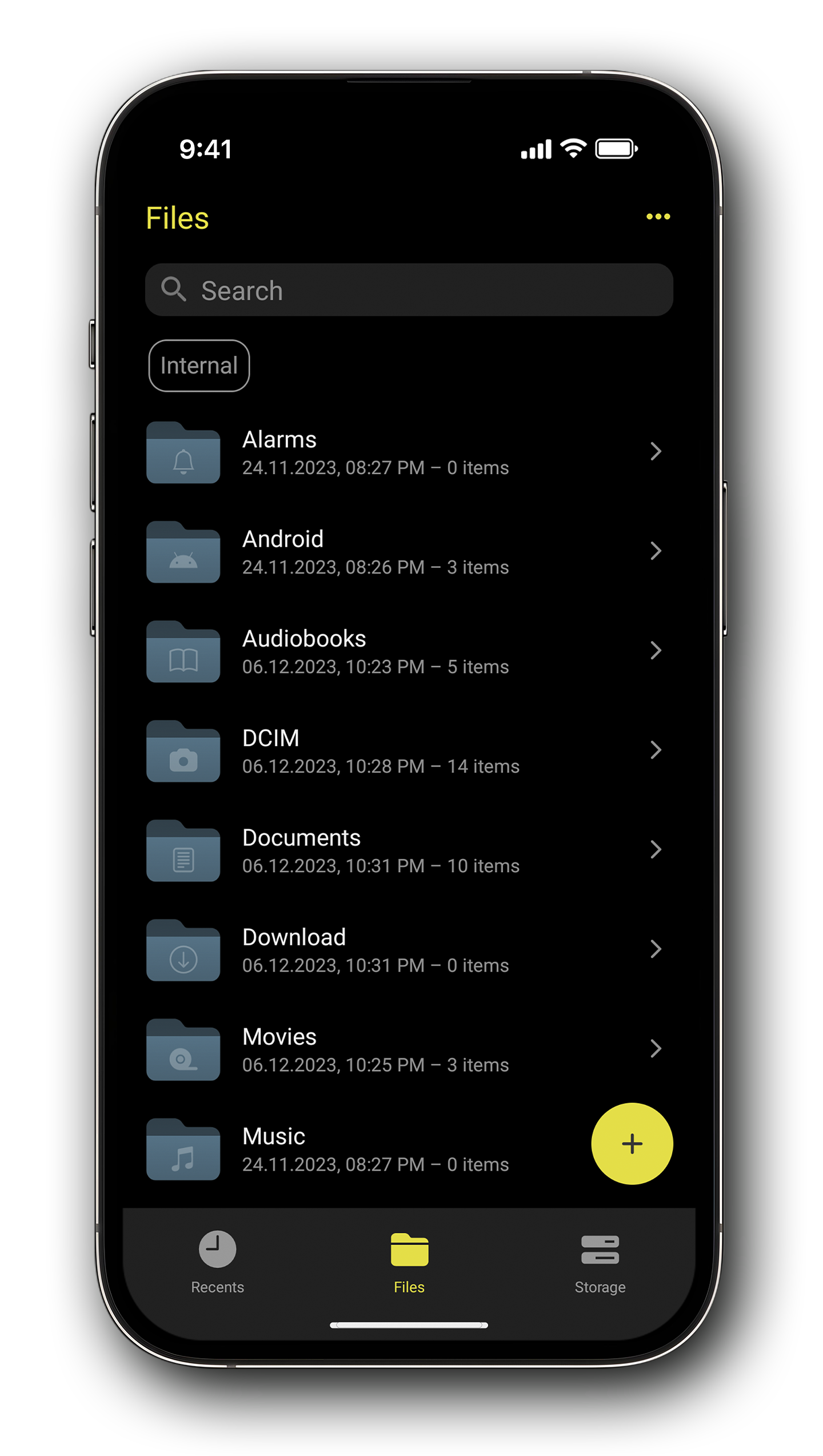 اسکرین شات 7 برنامه Right Files