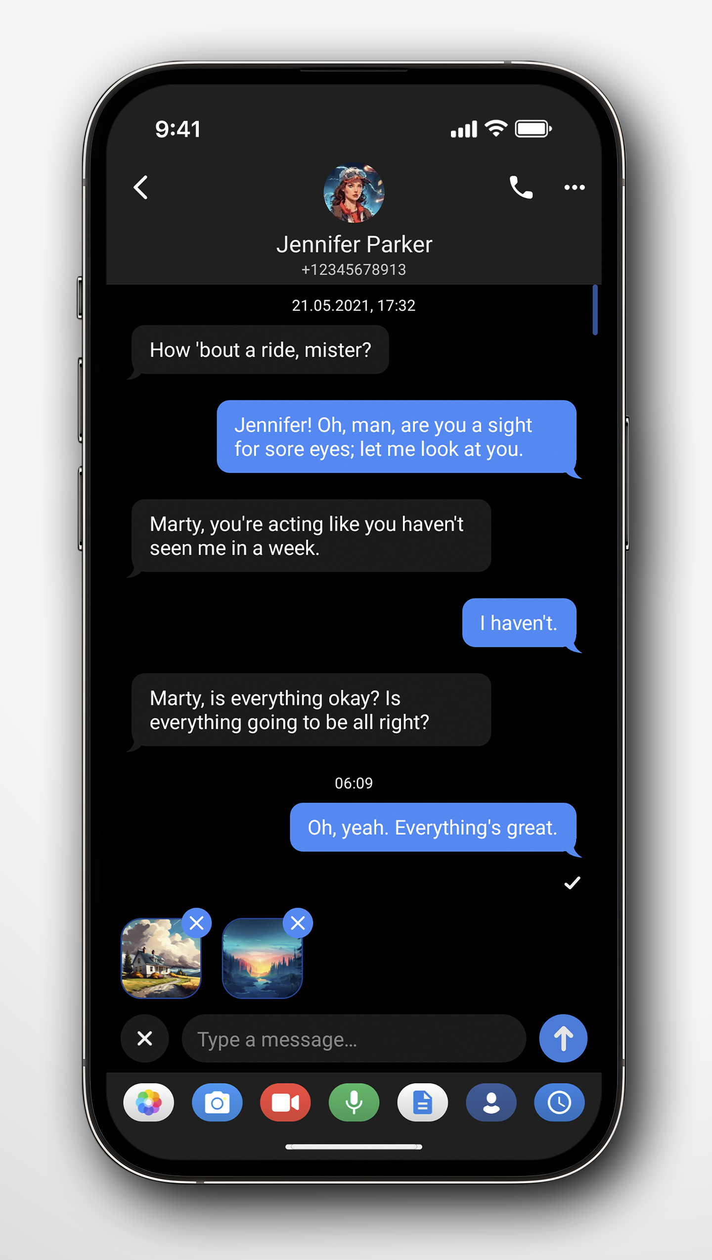 اسکرین شات 3 برنامه Right Messages