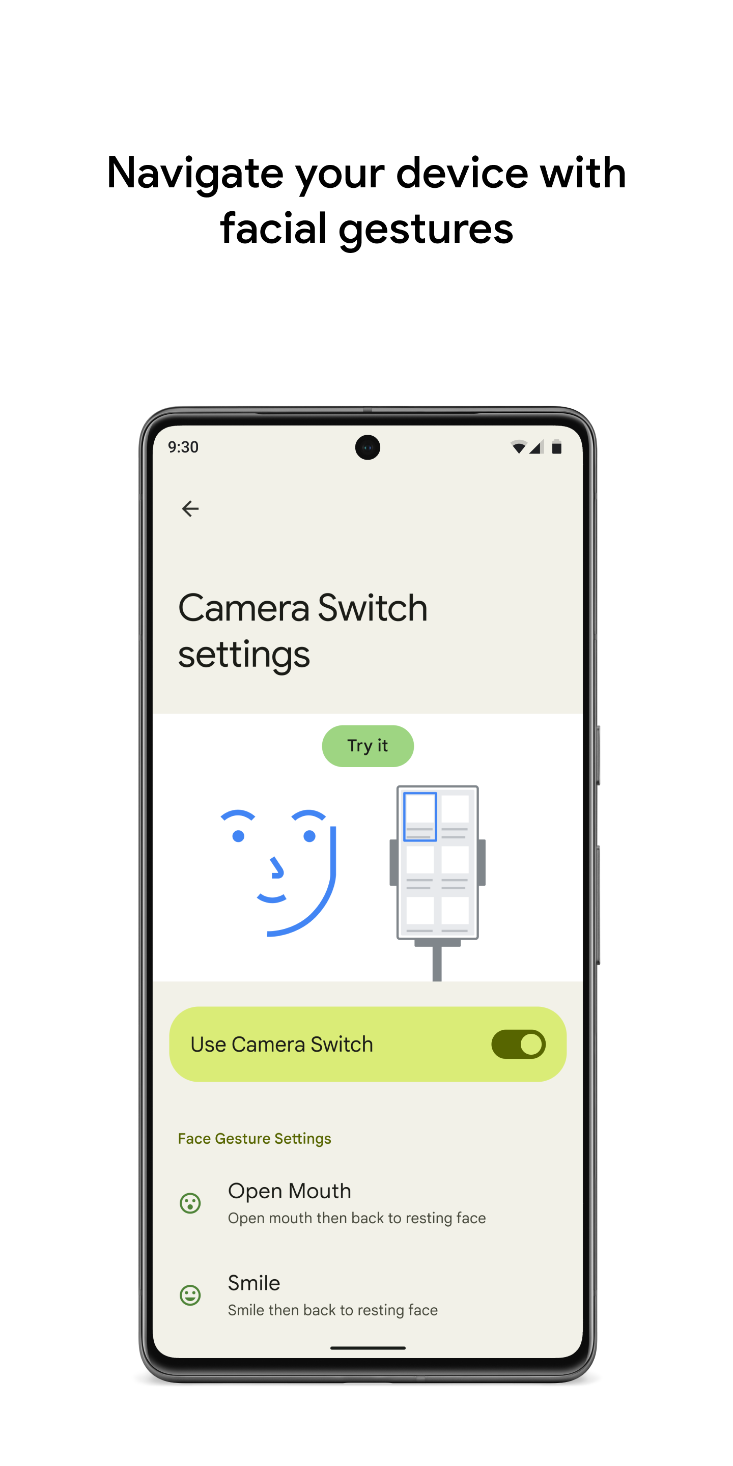 اسکرین شات 4 برنامه Switch Access