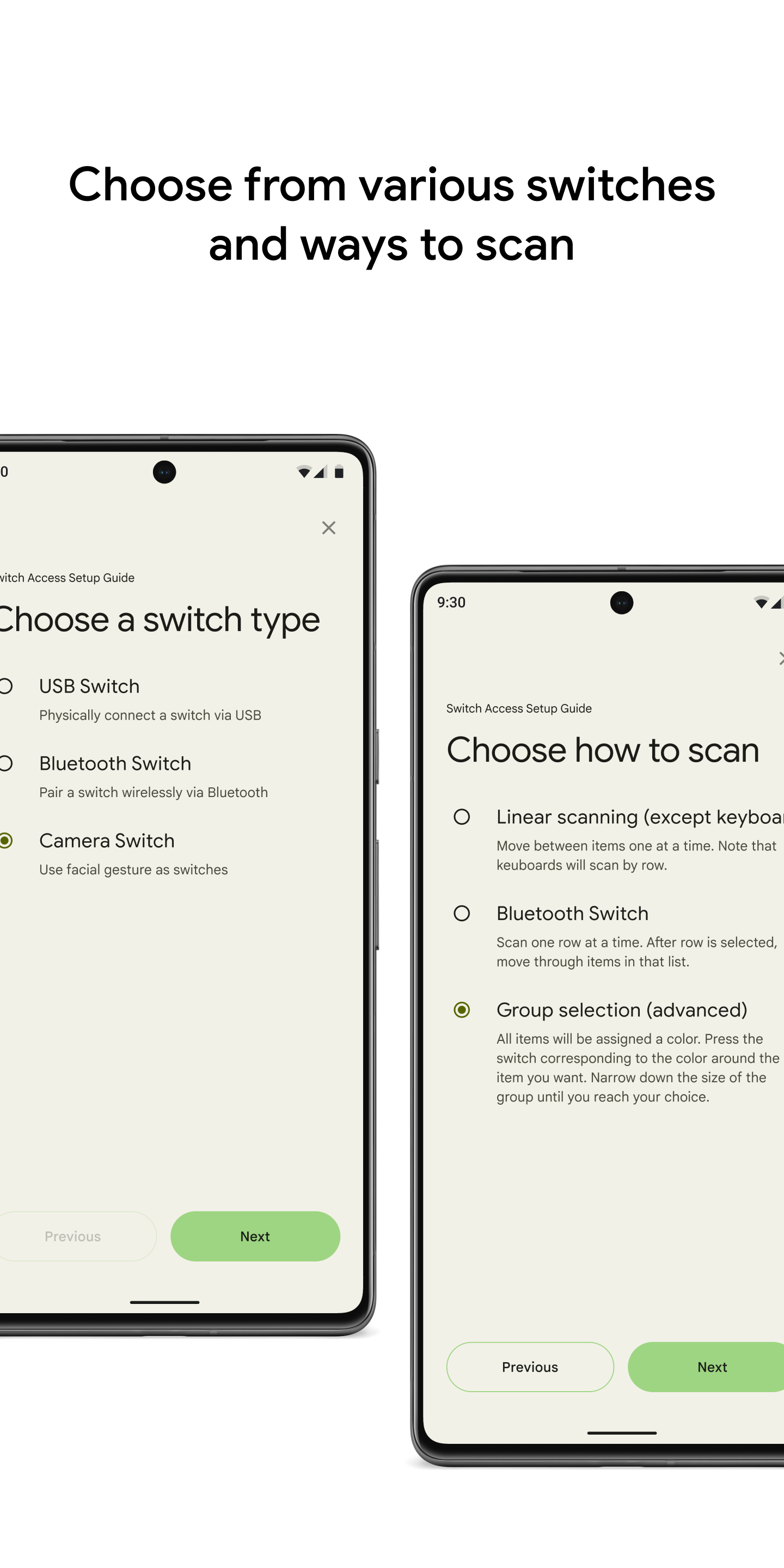 اسکرین شات 3 برنامه Switch Access