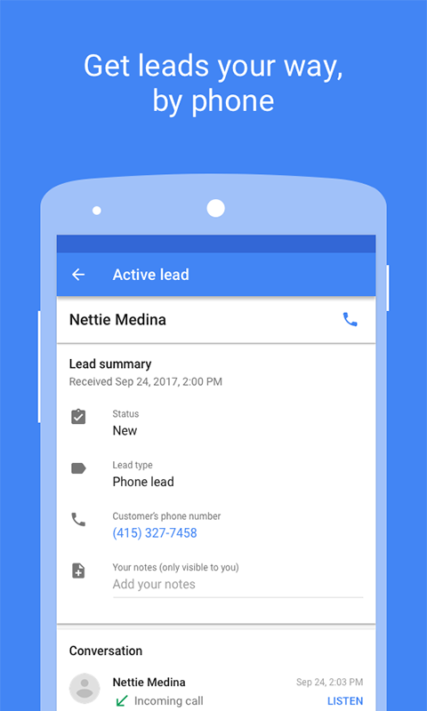 اسکرین شات 6 برنامه Google Local Services Ads