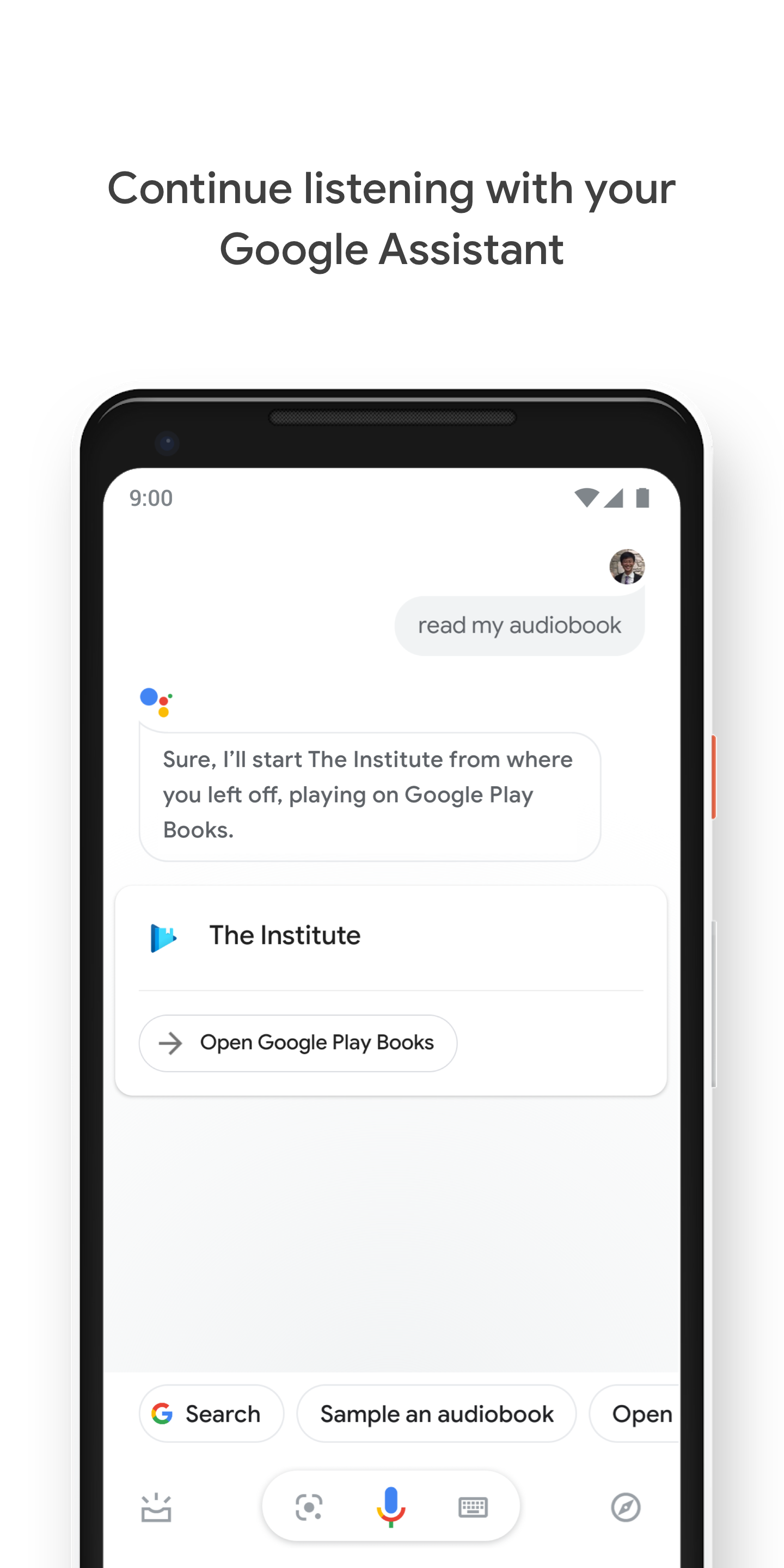 اسکرین شات 4 برنامه Google Play Books & Audiobooks