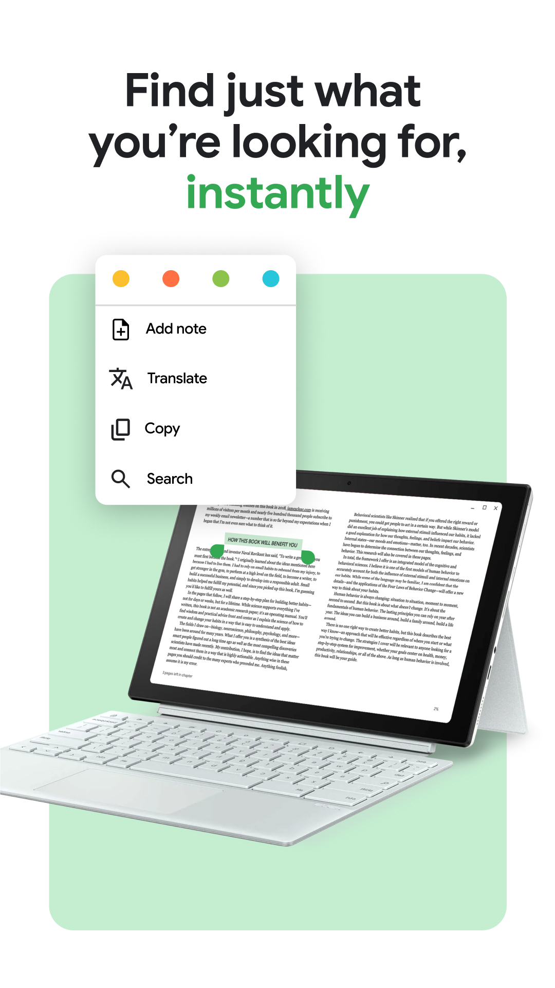 اسکرین شات 7 برنامه Google Play Books & Audiobooks