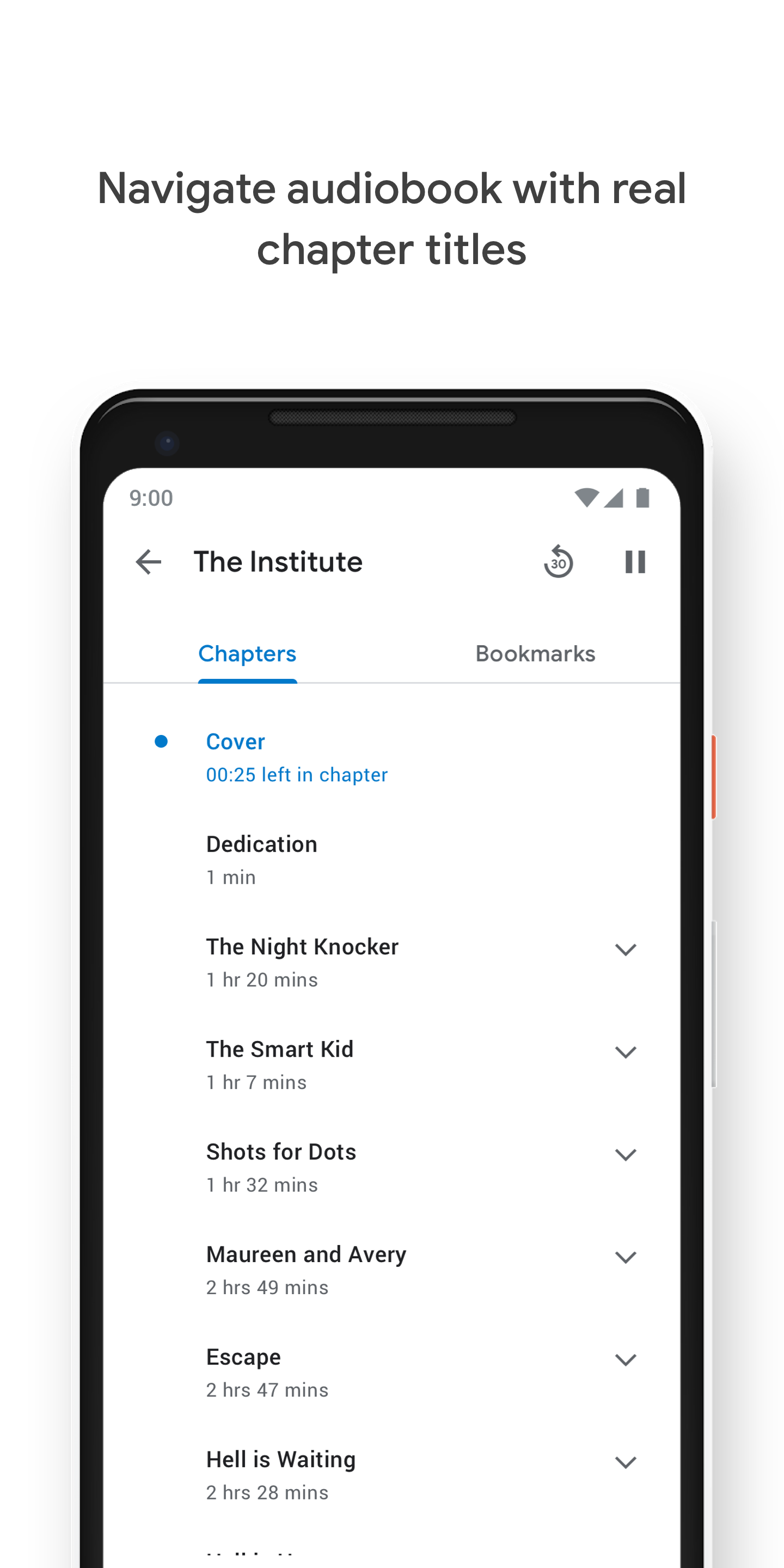 اسکرین شات 5 برنامه Google Play Books & Audiobooks