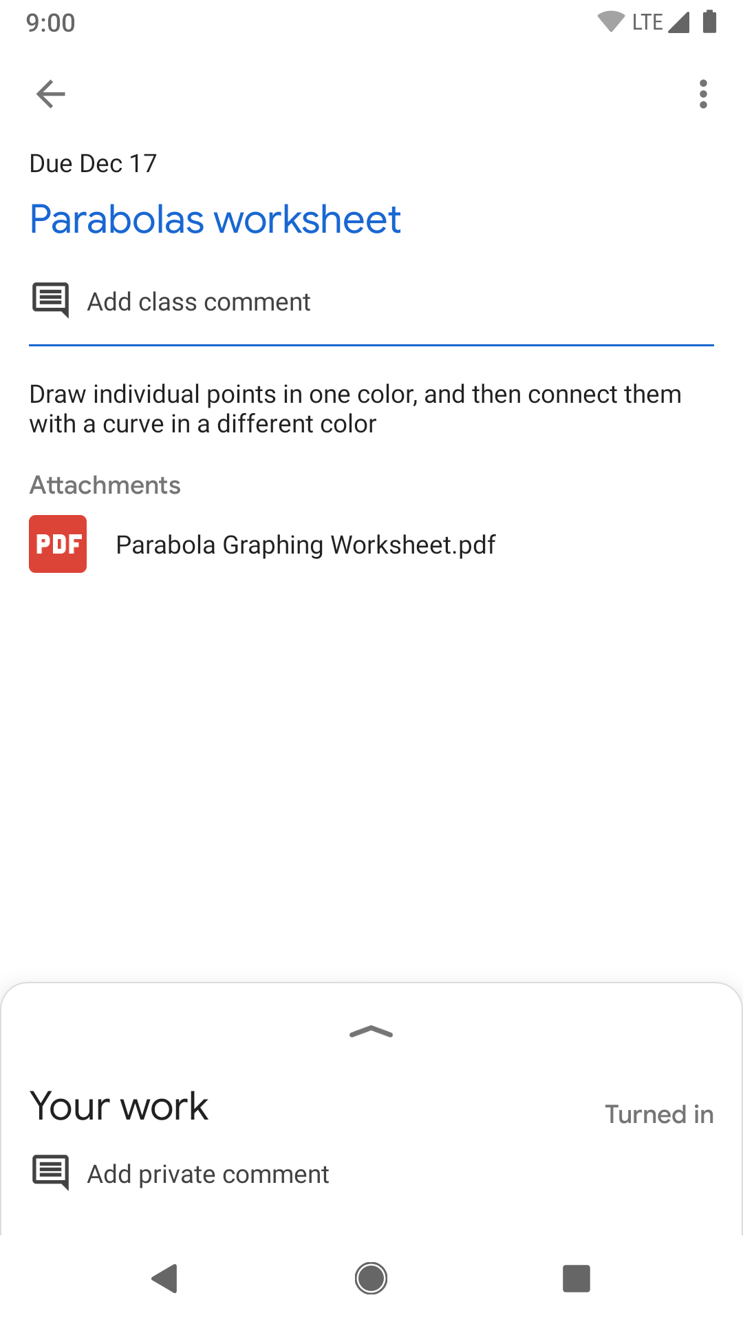 اسکرین شات 6 برنامه Google Classroom