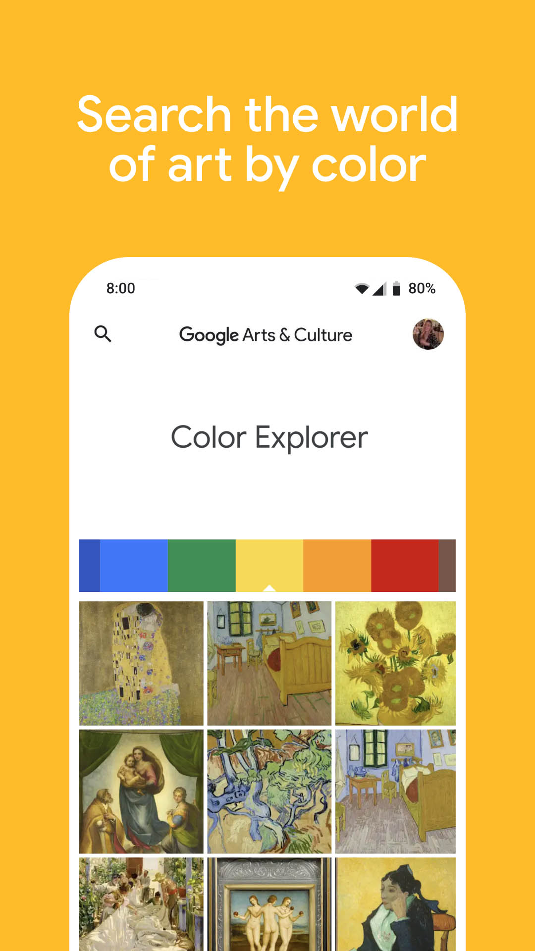 اسکرین شات 8 برنامه Google Arts & Culture
