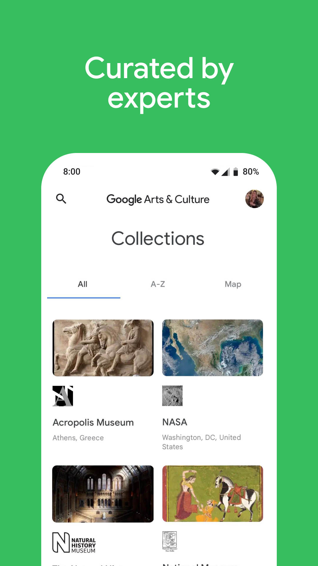 اسکرین شات 7 برنامه Google Arts & Culture