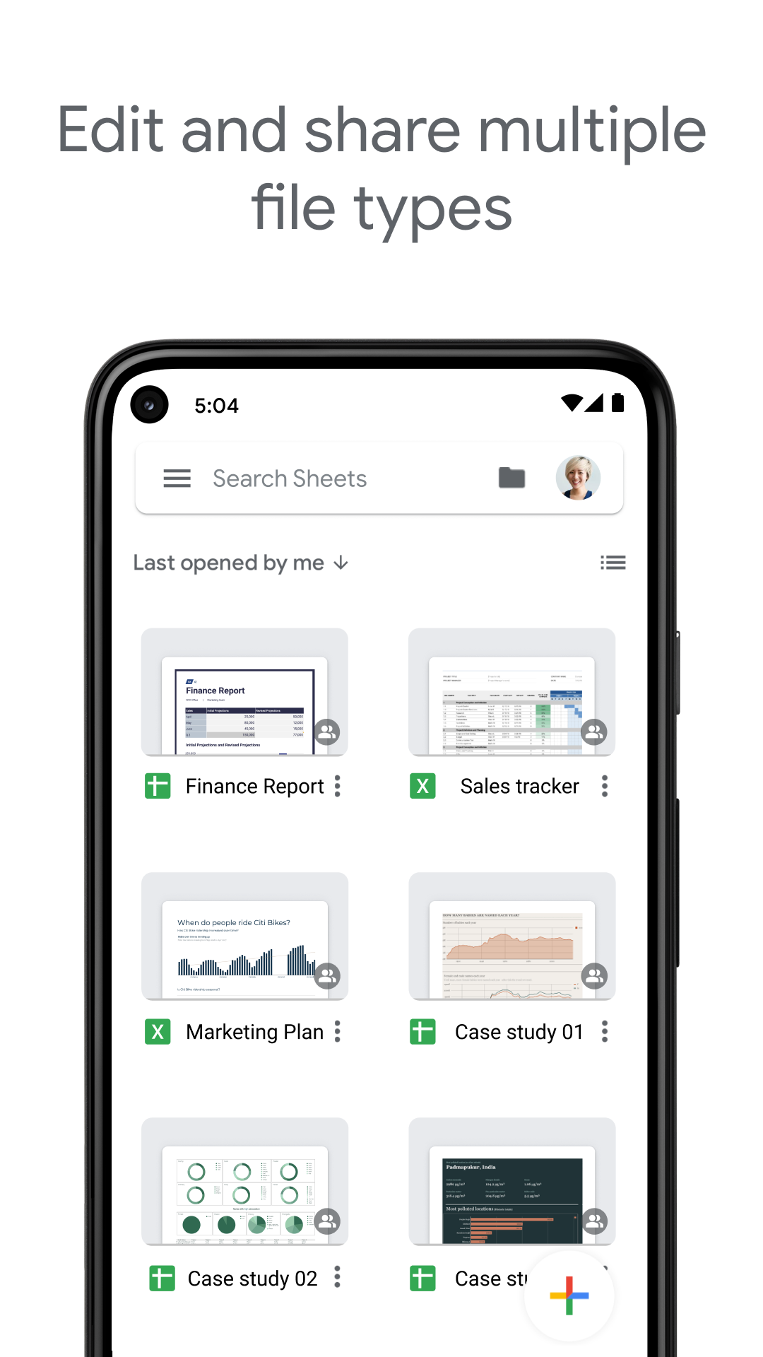 اسکرین شات 4 برنامه Google Sheets