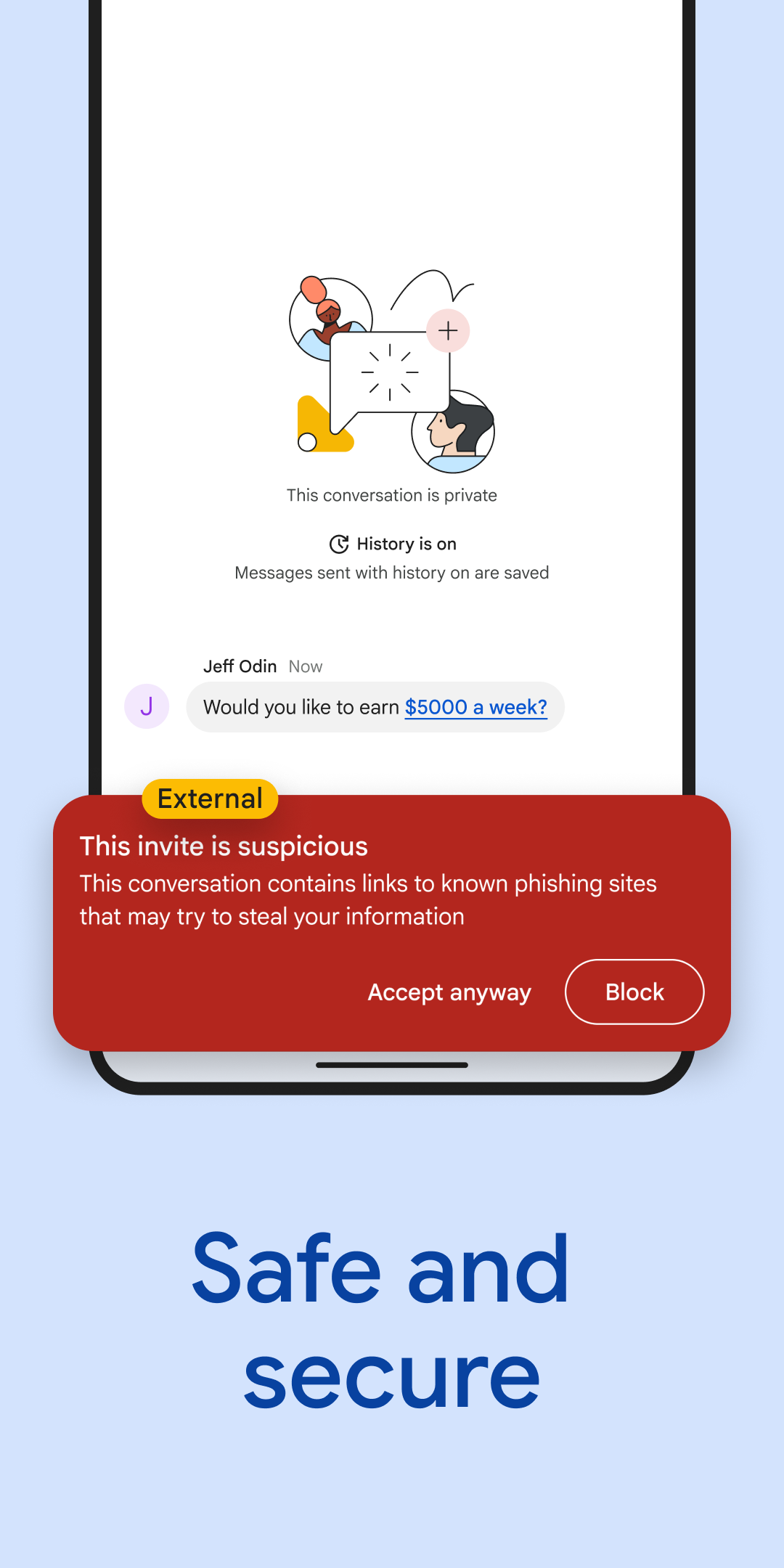 اسکرین شات 7 برنامه Google Chat