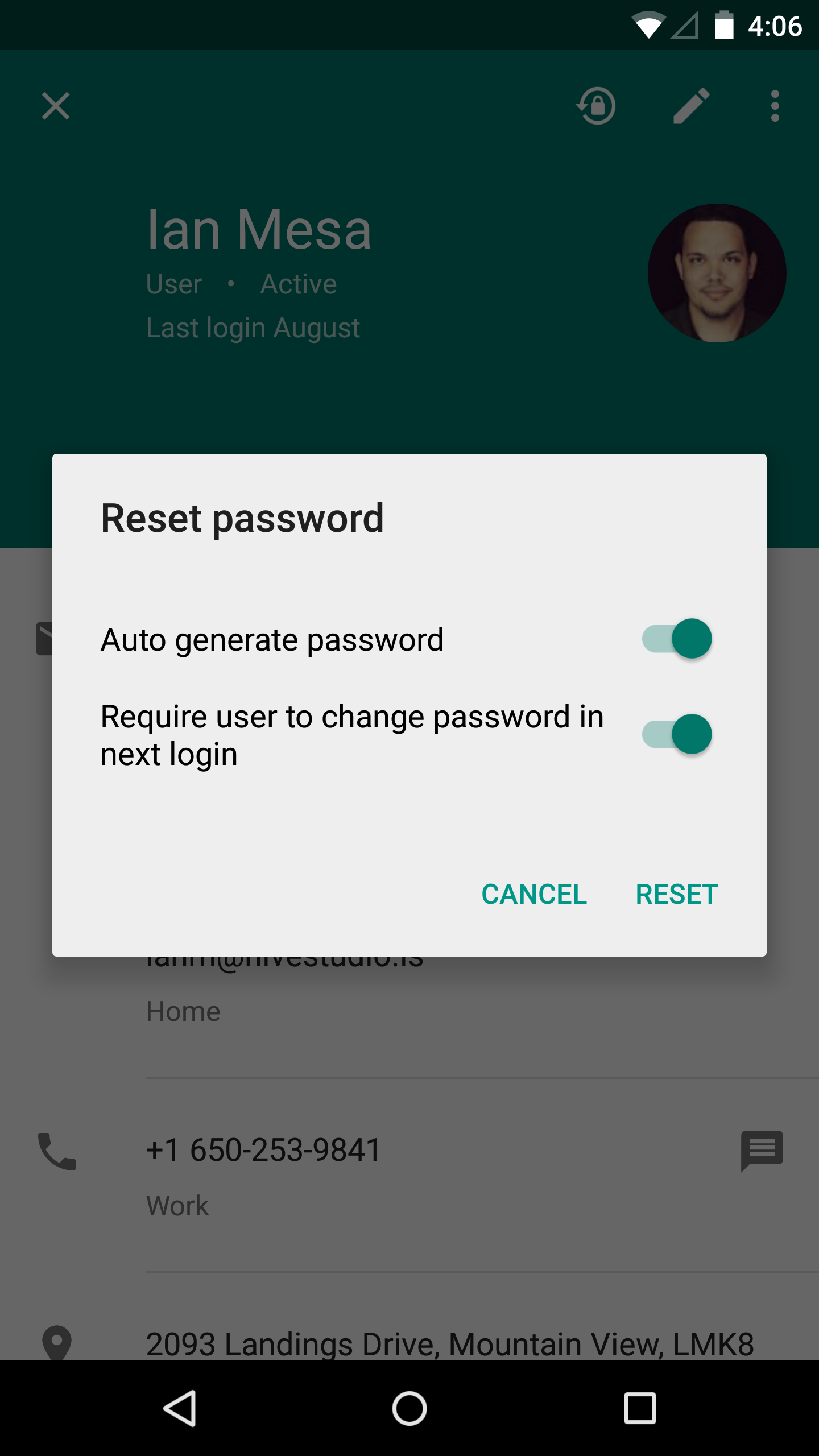 اسکرین شات 3 برنامه Google Admin
