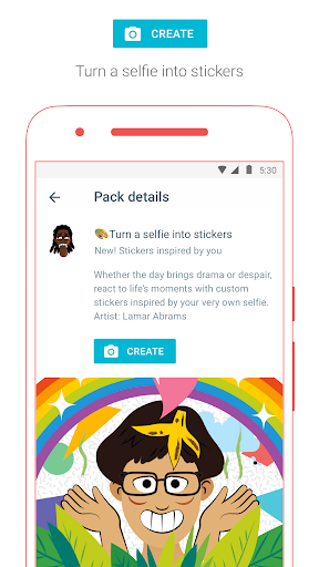 اسکرین شات 3 برنامه Google Allo
