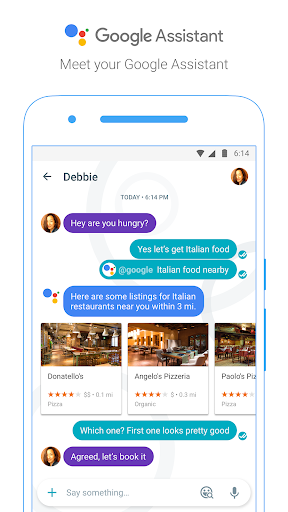 اسکرین شات 2 برنامه Google Allo