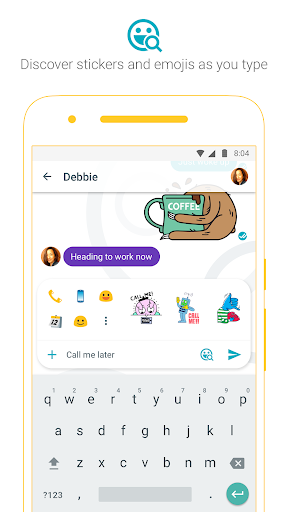 اسکرین شات 1 برنامه Google Allo