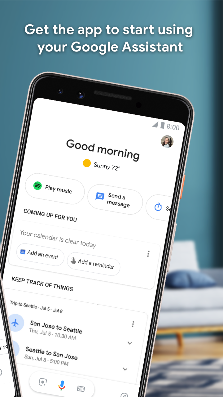 اسکرین شات 2 برنامه Google Assistant