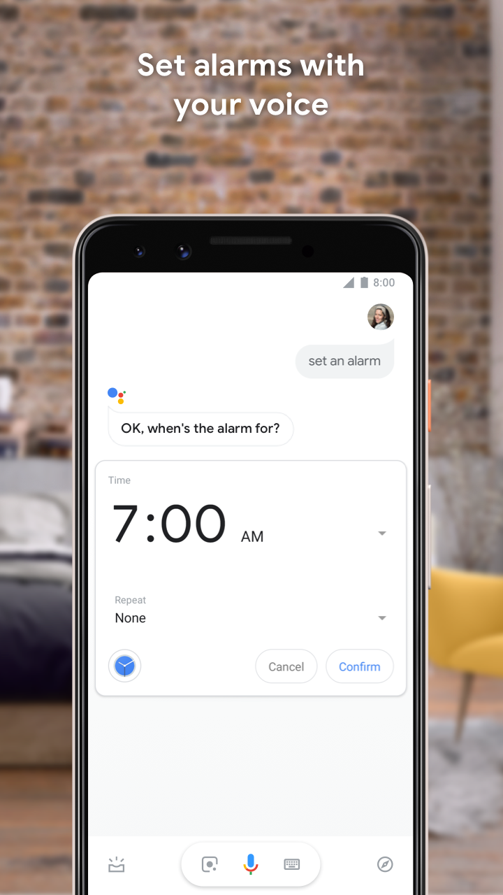 اسکرین شات 3 برنامه Google Assistant