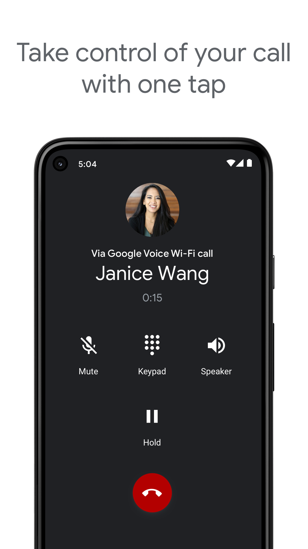 اسکرین شات 2 برنامه Google Voice