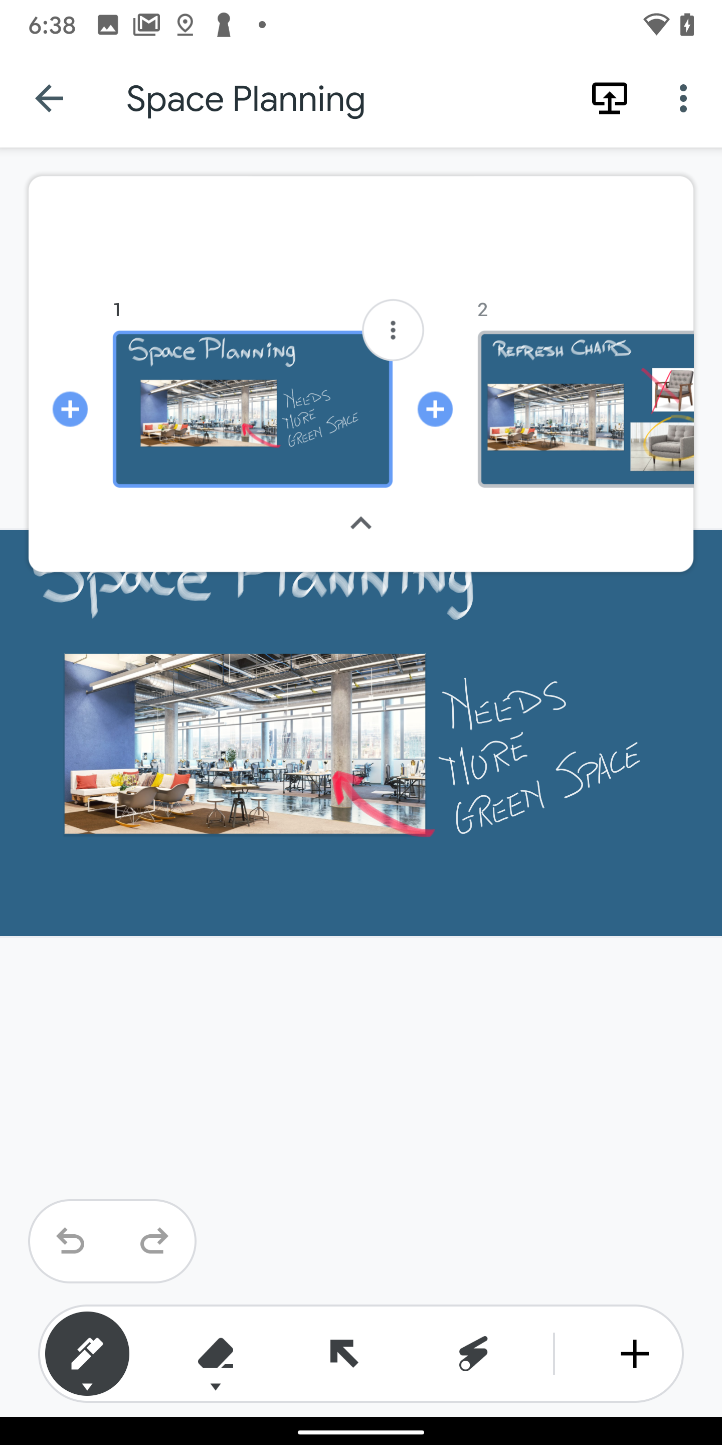 اسکرین شات 6 برنامه Jamboard