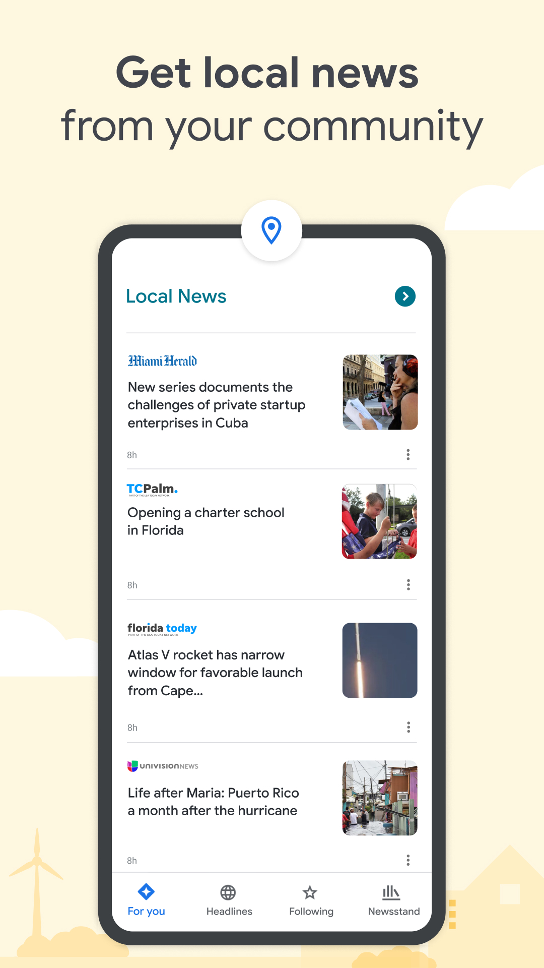 اسکرین شات 2 برنامه Google News